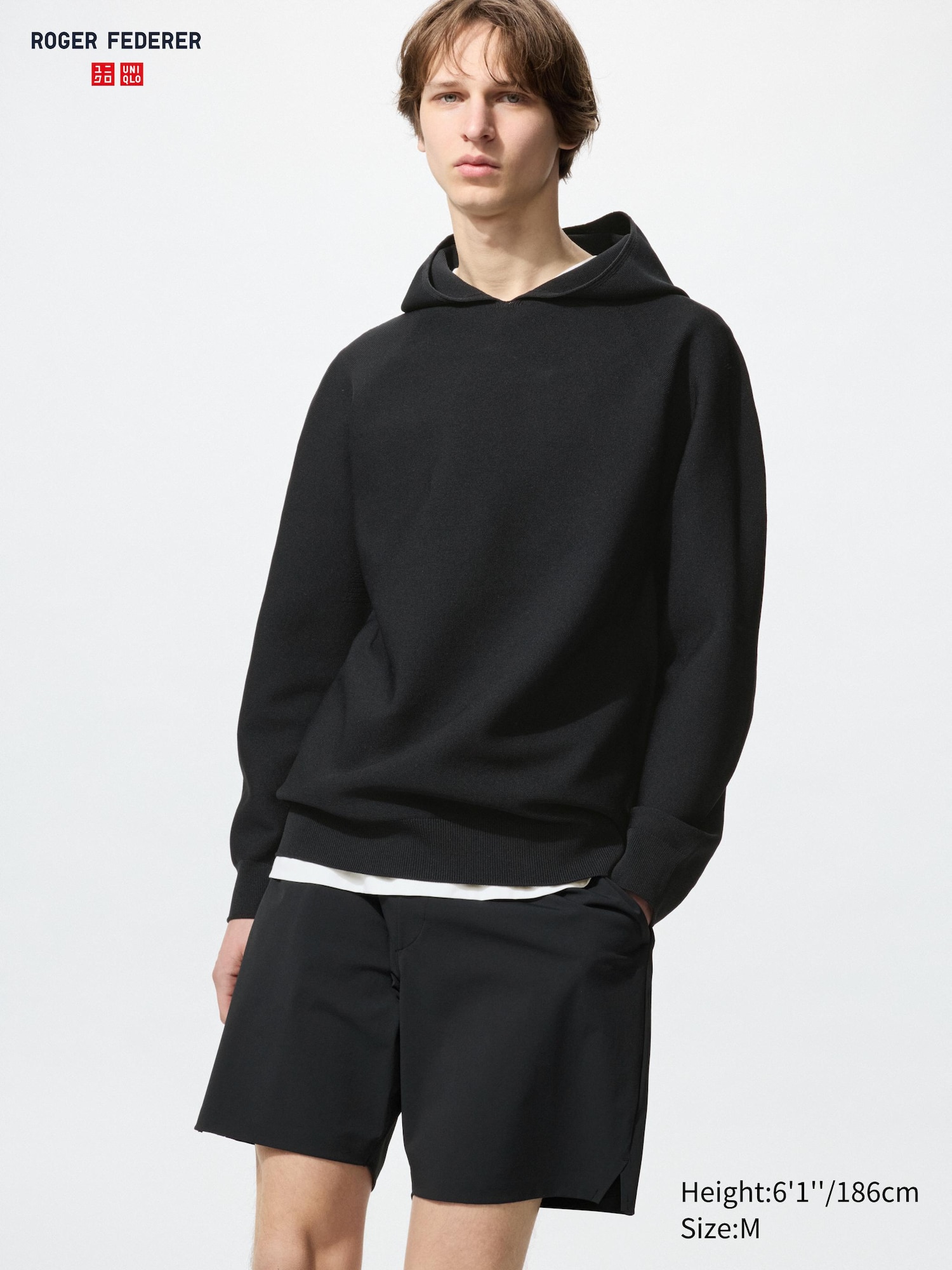 Roger Federer 3D KNIT Washable Hoodie