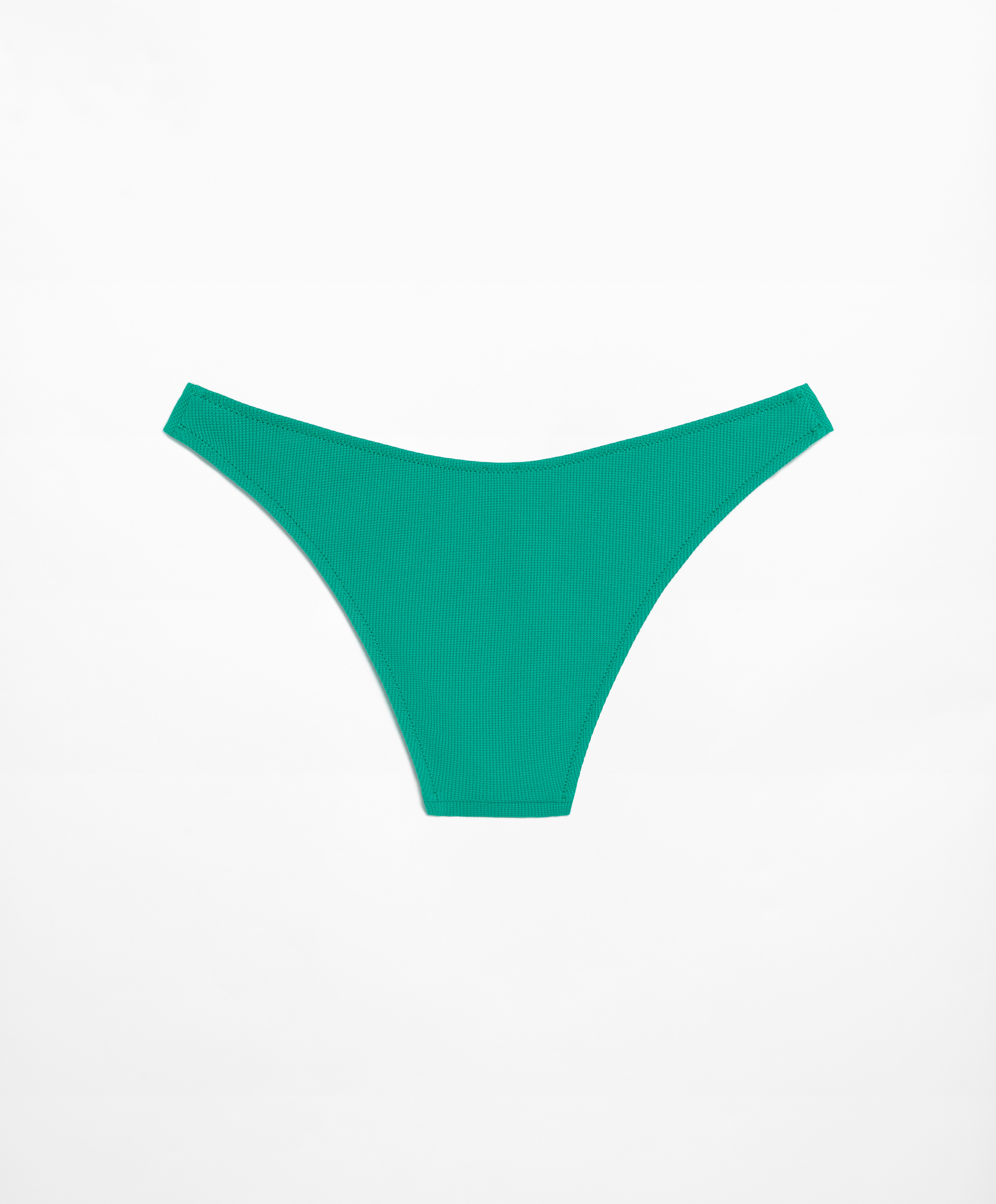 OYSHO Piqué medium-coverage U-cut bikini briefs