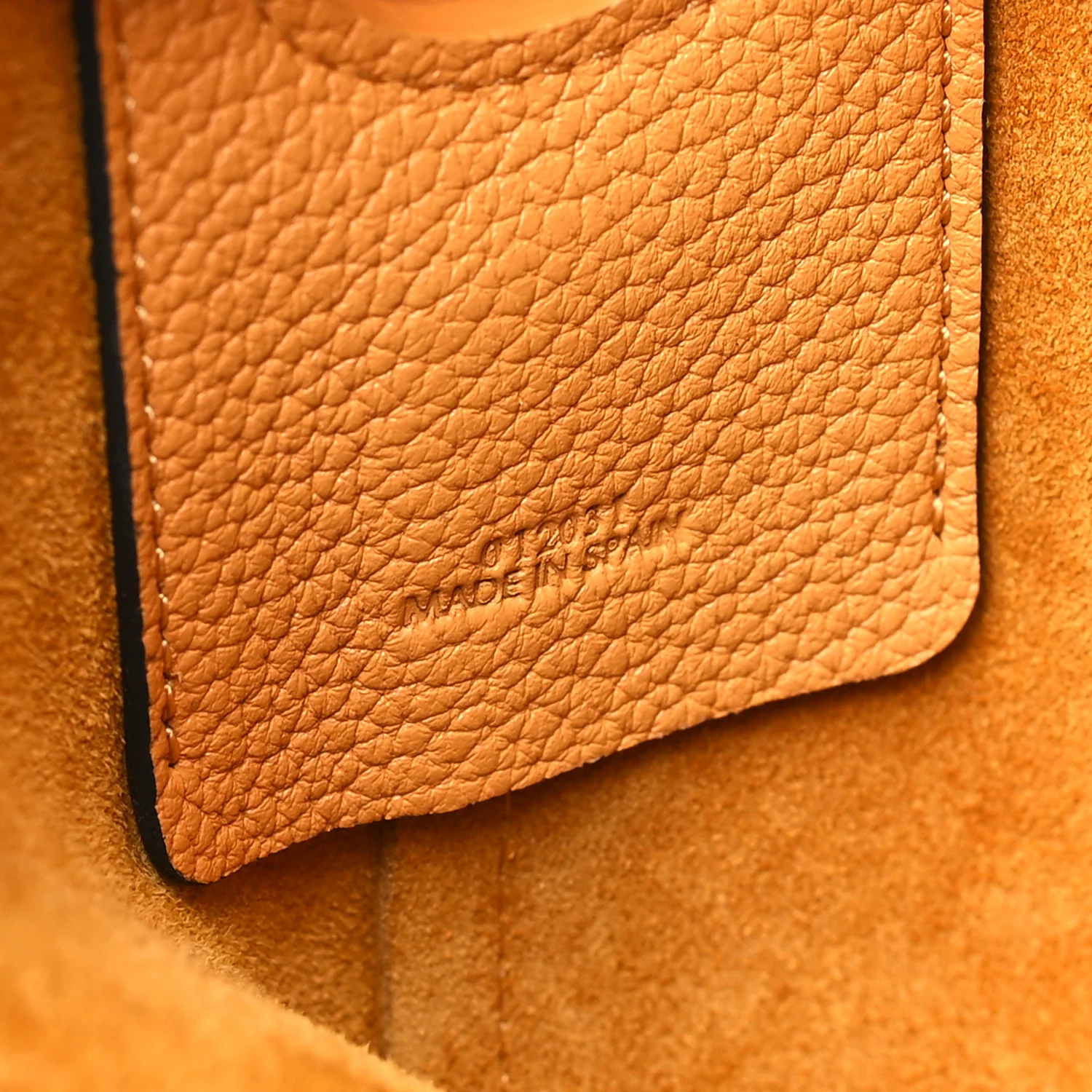 Grained Calfskin Medium Balloon Bag Saffron Yellow - Top Club