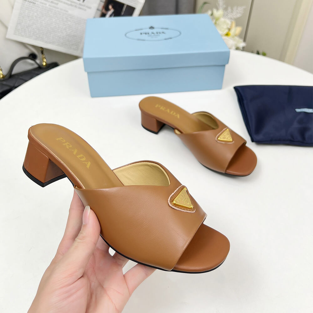 Prada Padded nappa leather sandals - Top Club