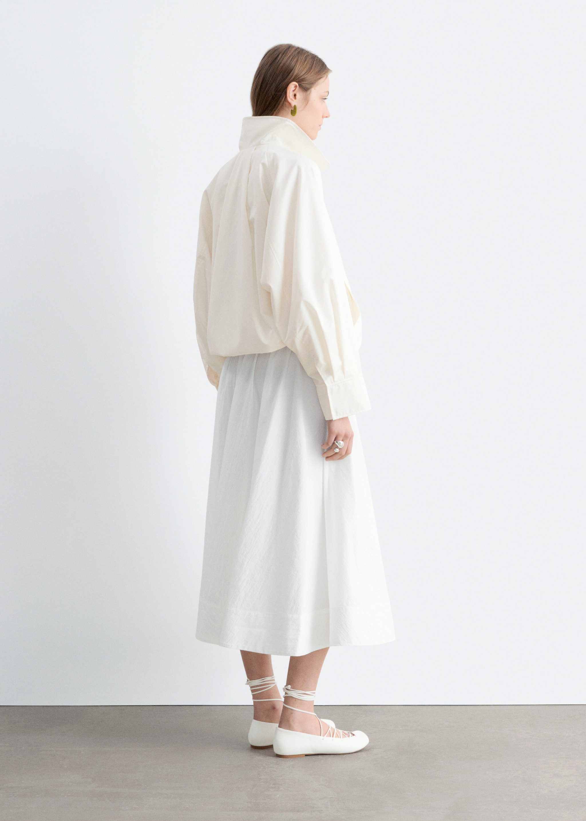 & Other Stories ZIP-UP TWILL JACKET
