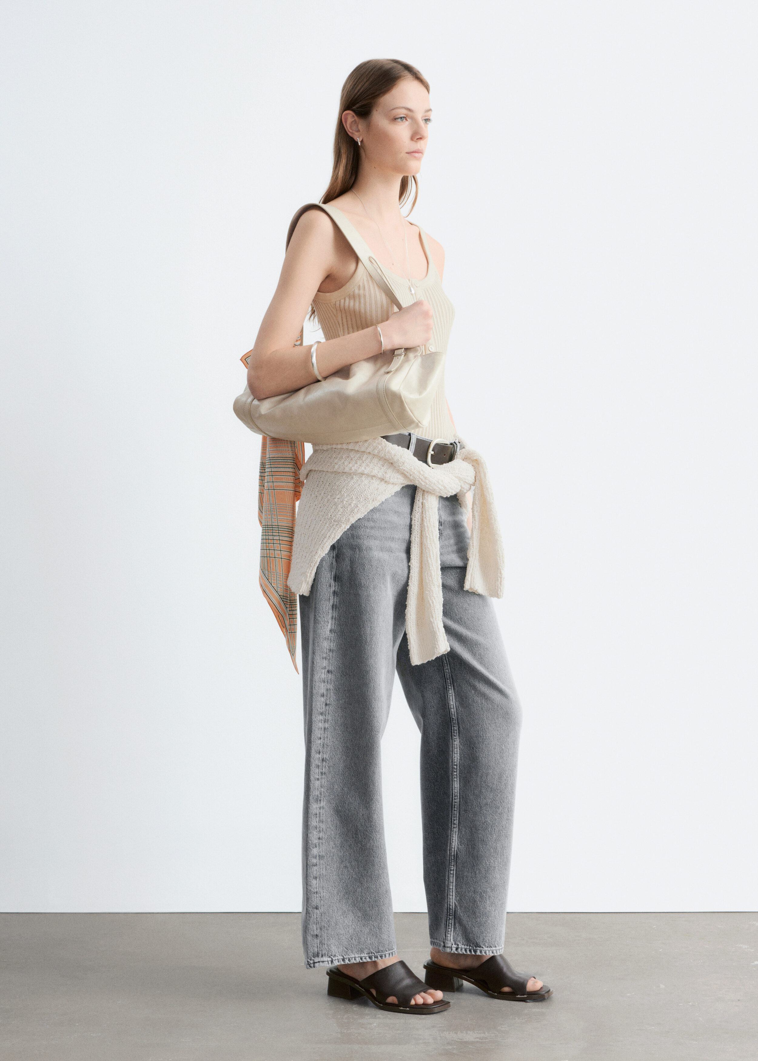 & Other Stories SCALLOPED TANK TOP