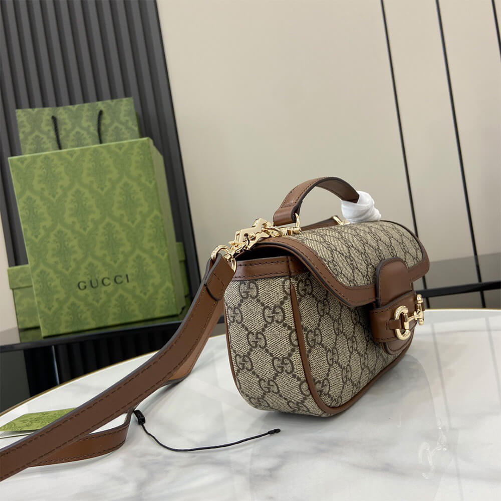 Gucci Horsebit 1955 Soft small top handle bag - Top Club
