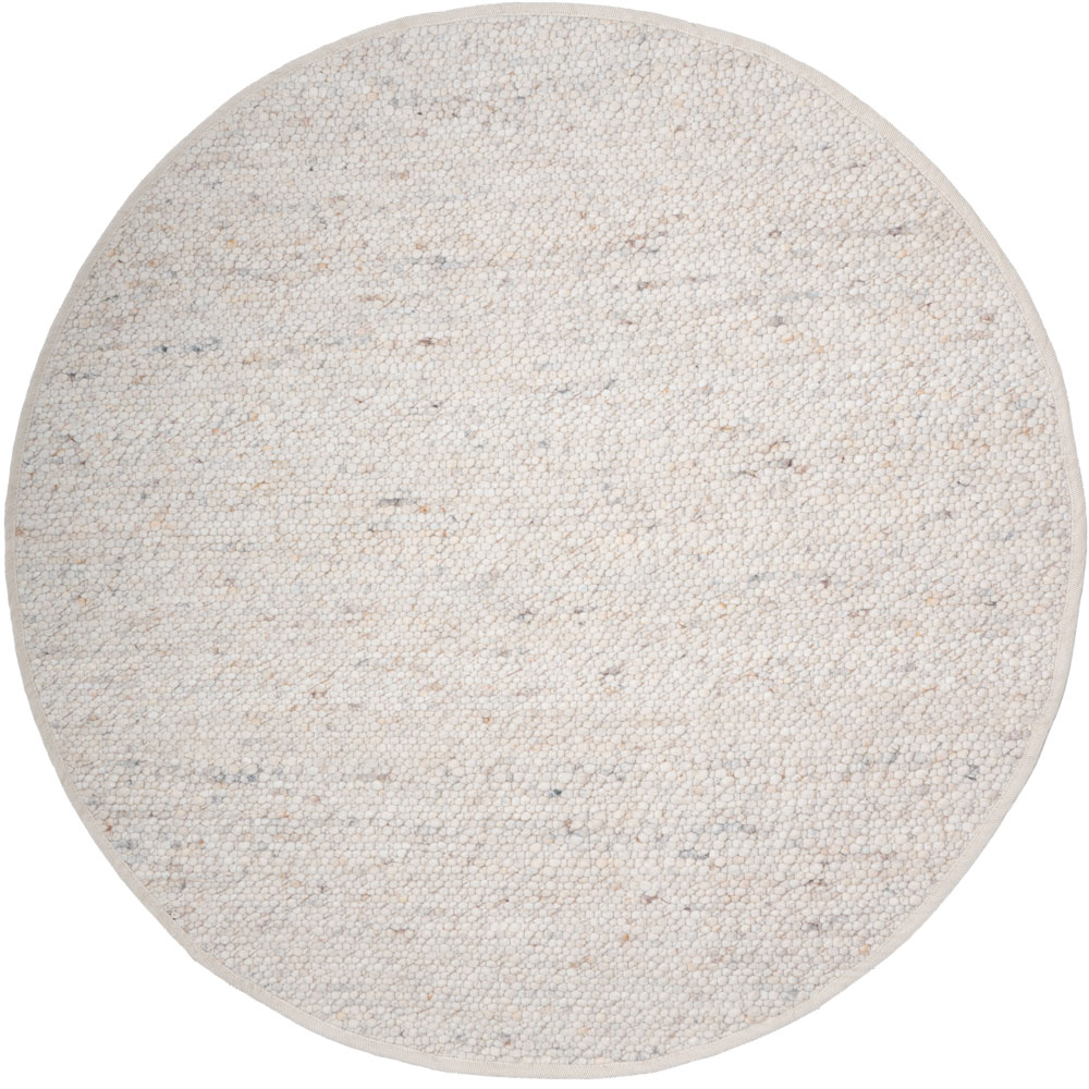 Vloerkleed Stone Beige - Rond ø200 cm