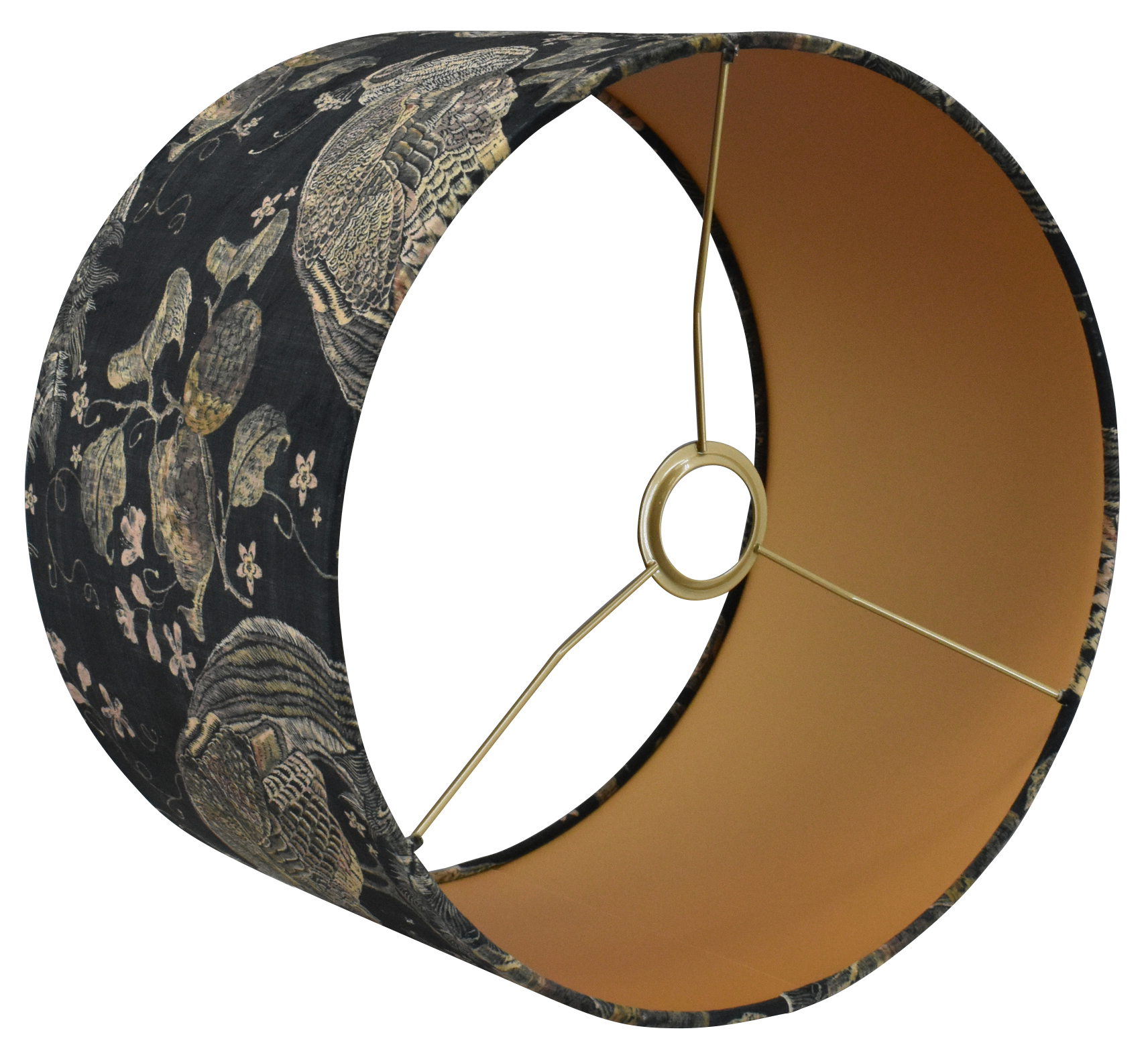 Lampenkap Charly staand bronze 35x35x22cm