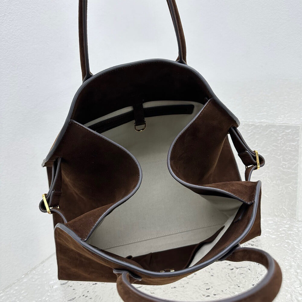THE ROW Soft Margaux 15 sued bag(High-end Grade) - Top Club