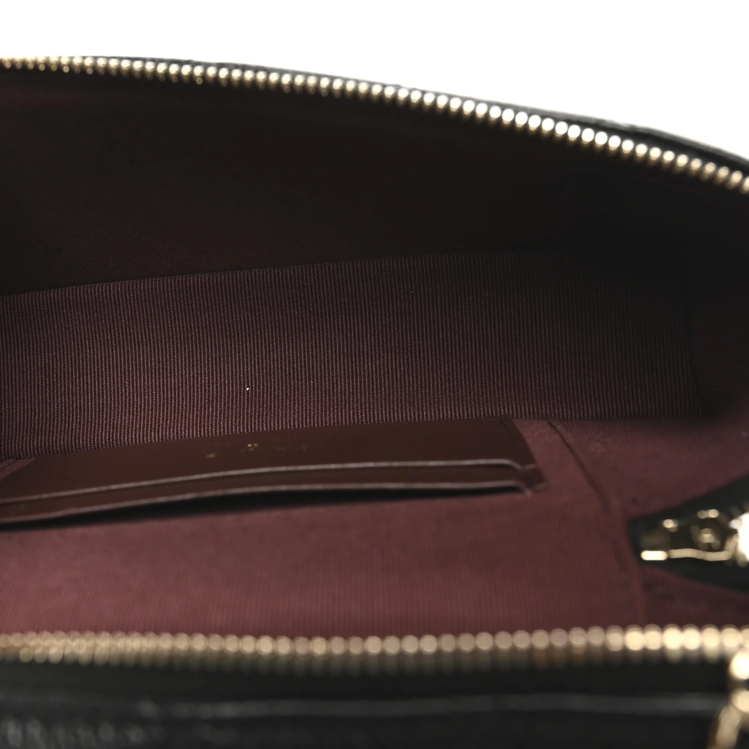 Caviar Quilted Top Handle Slim Vanity With Chain Black - Top Club
