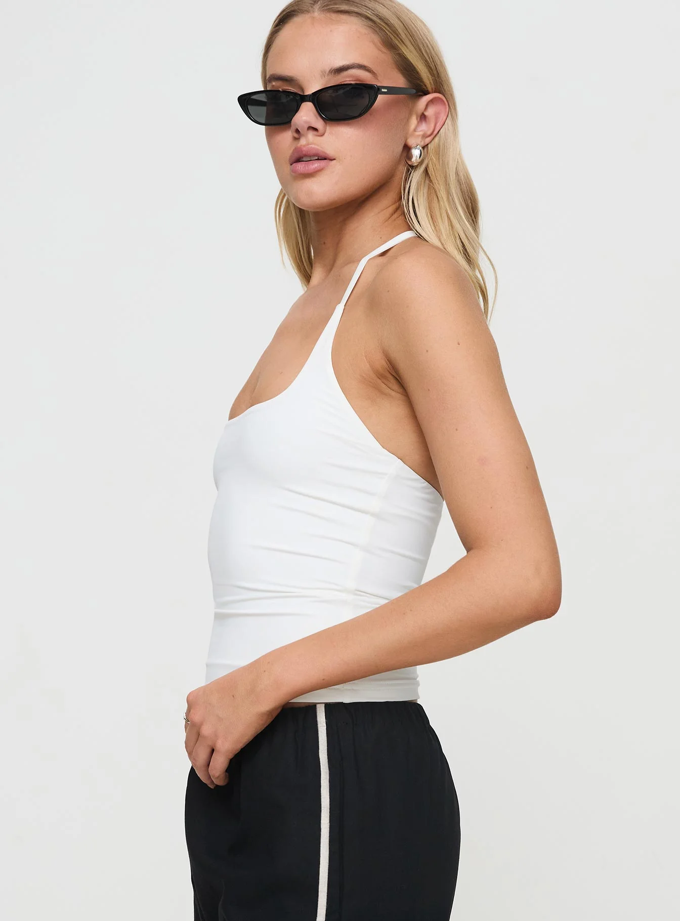 Ezekiel Nylon Top White