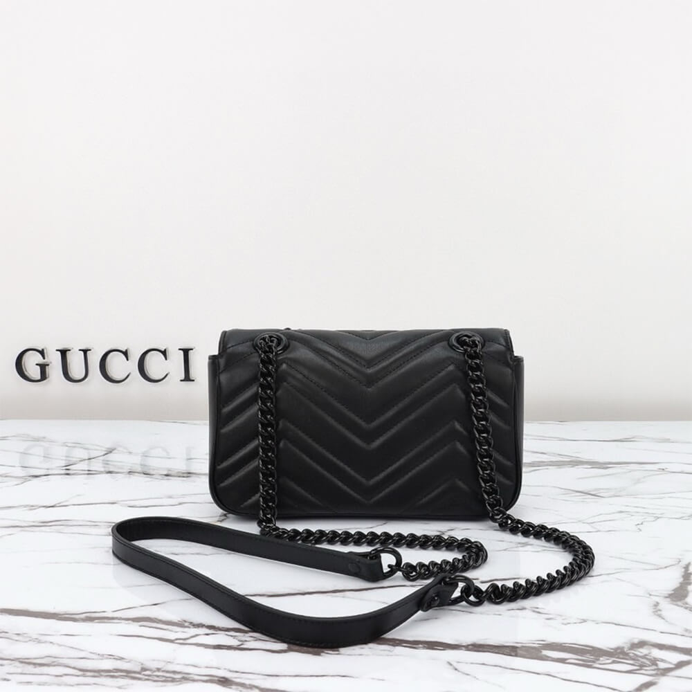 GG MARMONT MINI SHOULDER BAG - Top Club