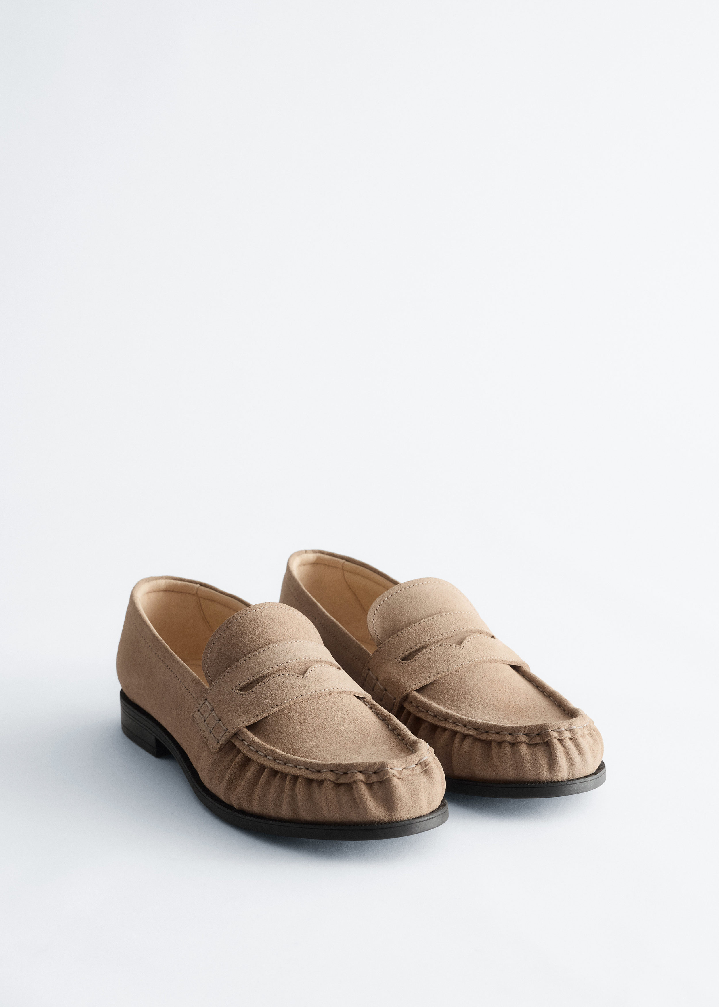 & Other Stories LEATHER PENNY LOAFERS