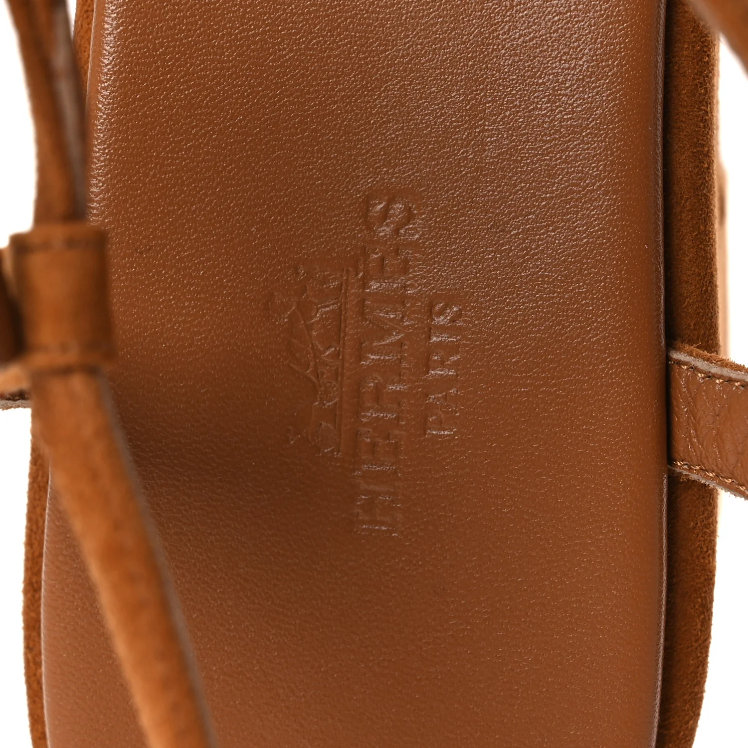 Suede Goatskin Jam 30 Sandals 40 Naturel - Top Club