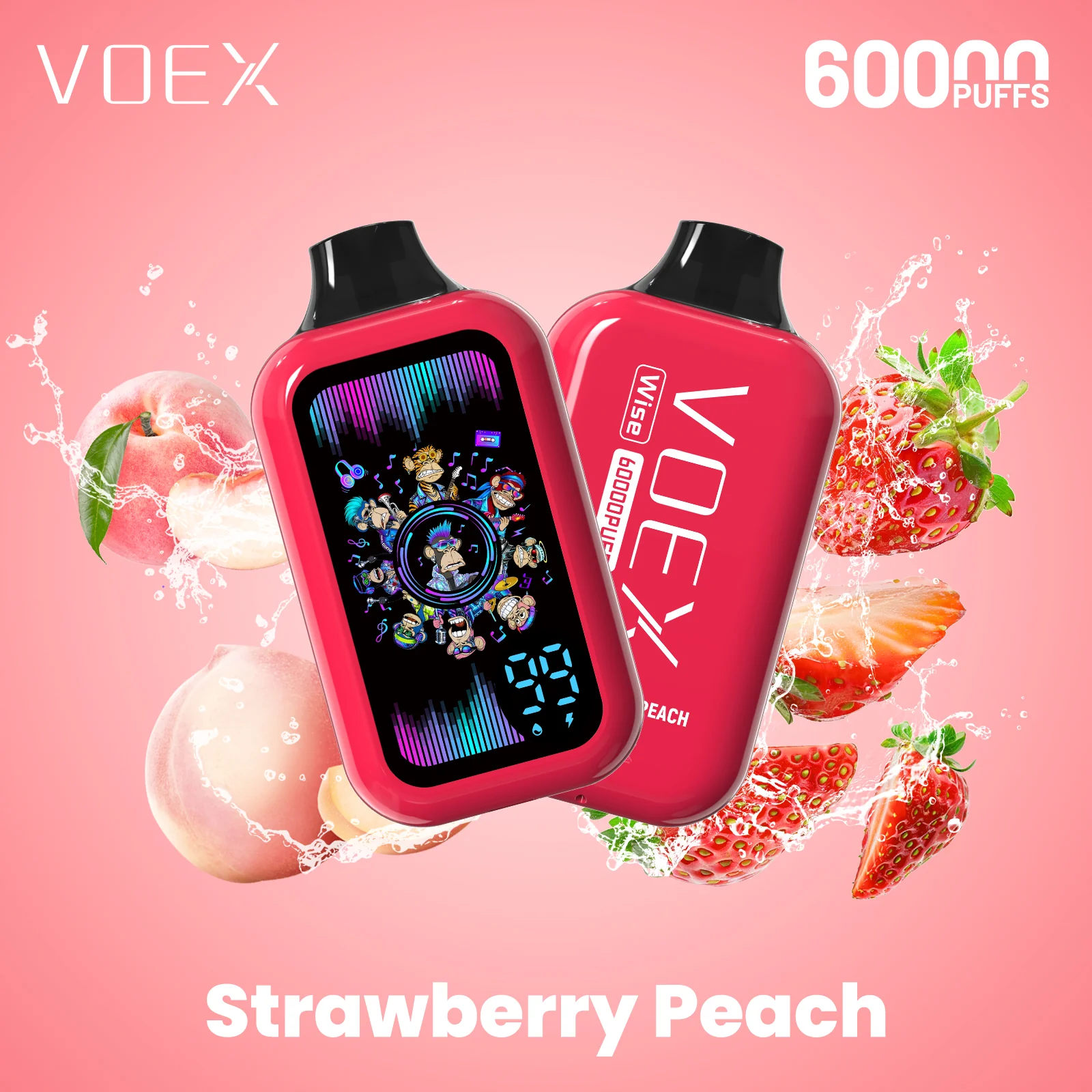 VOEX Wise/Space 60K Disposable Vape (All Flavours)