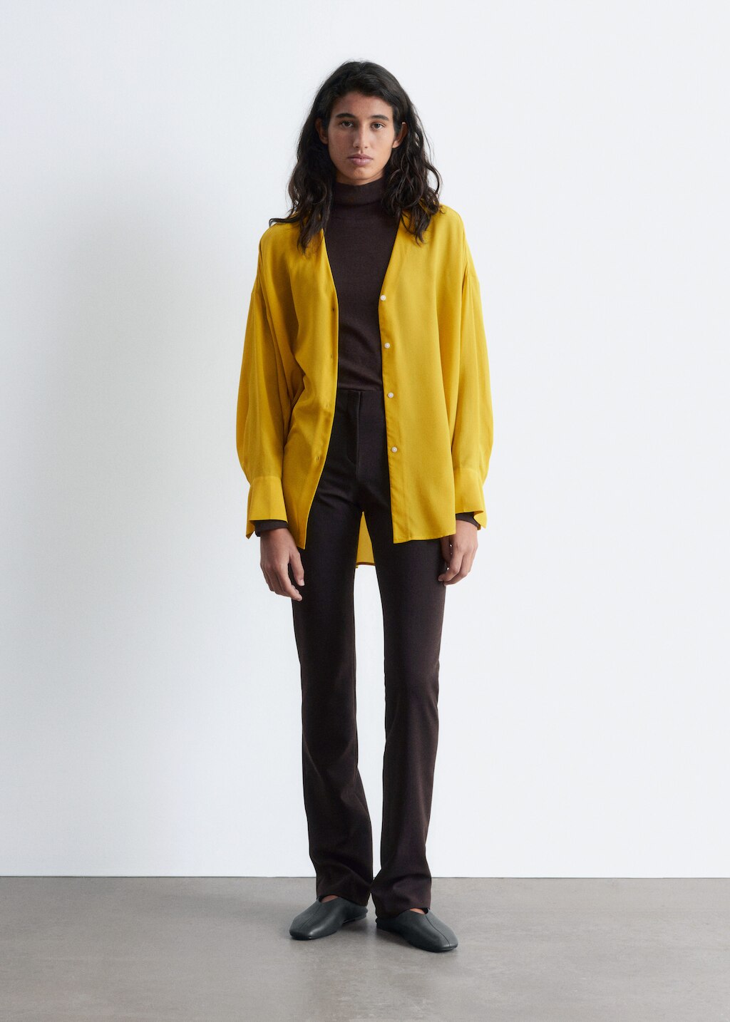 & Other Stories TAILORED SLIM-LEG TROUSERS