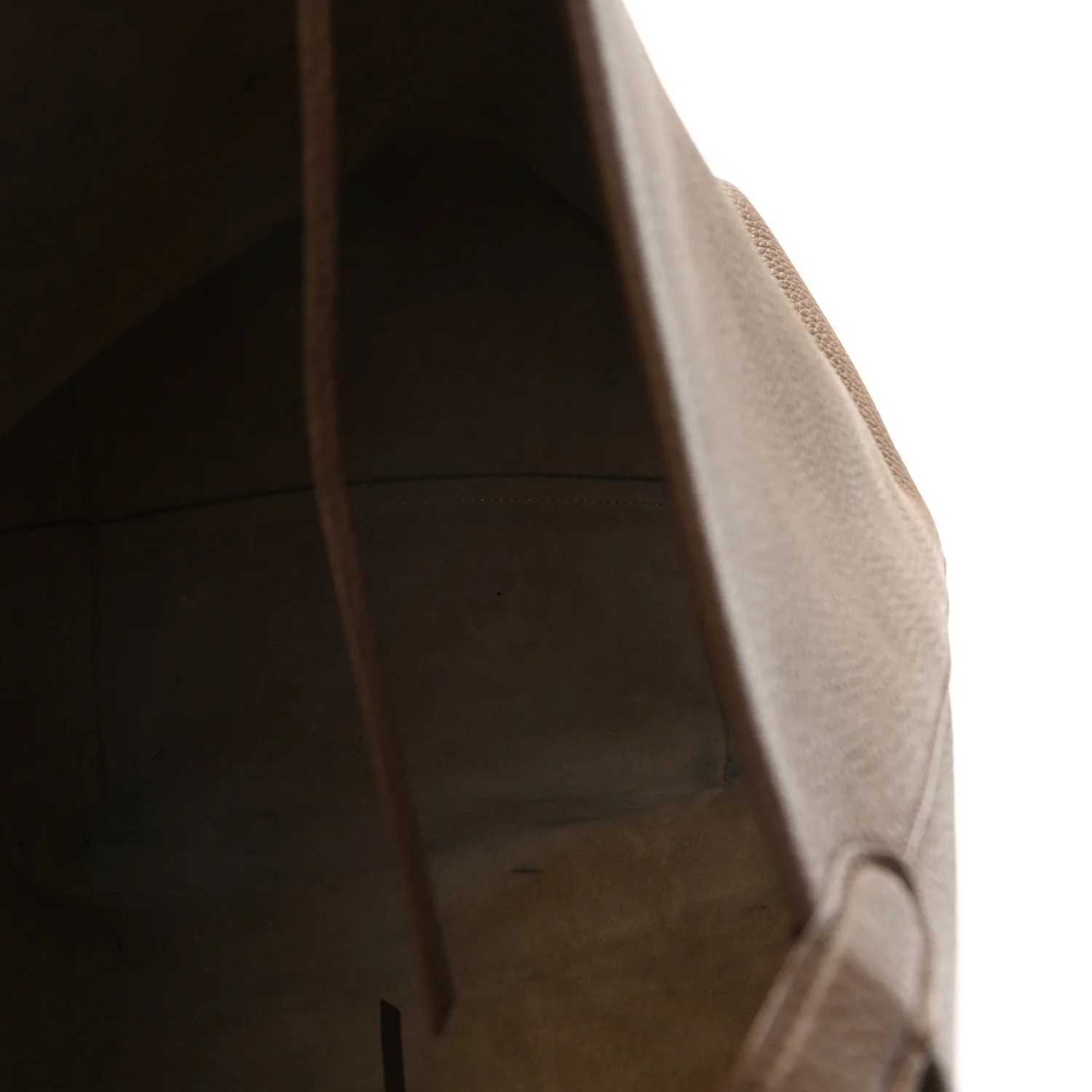 Grained Calfskin Large N/S Park Tote Dark Olive - Top Club