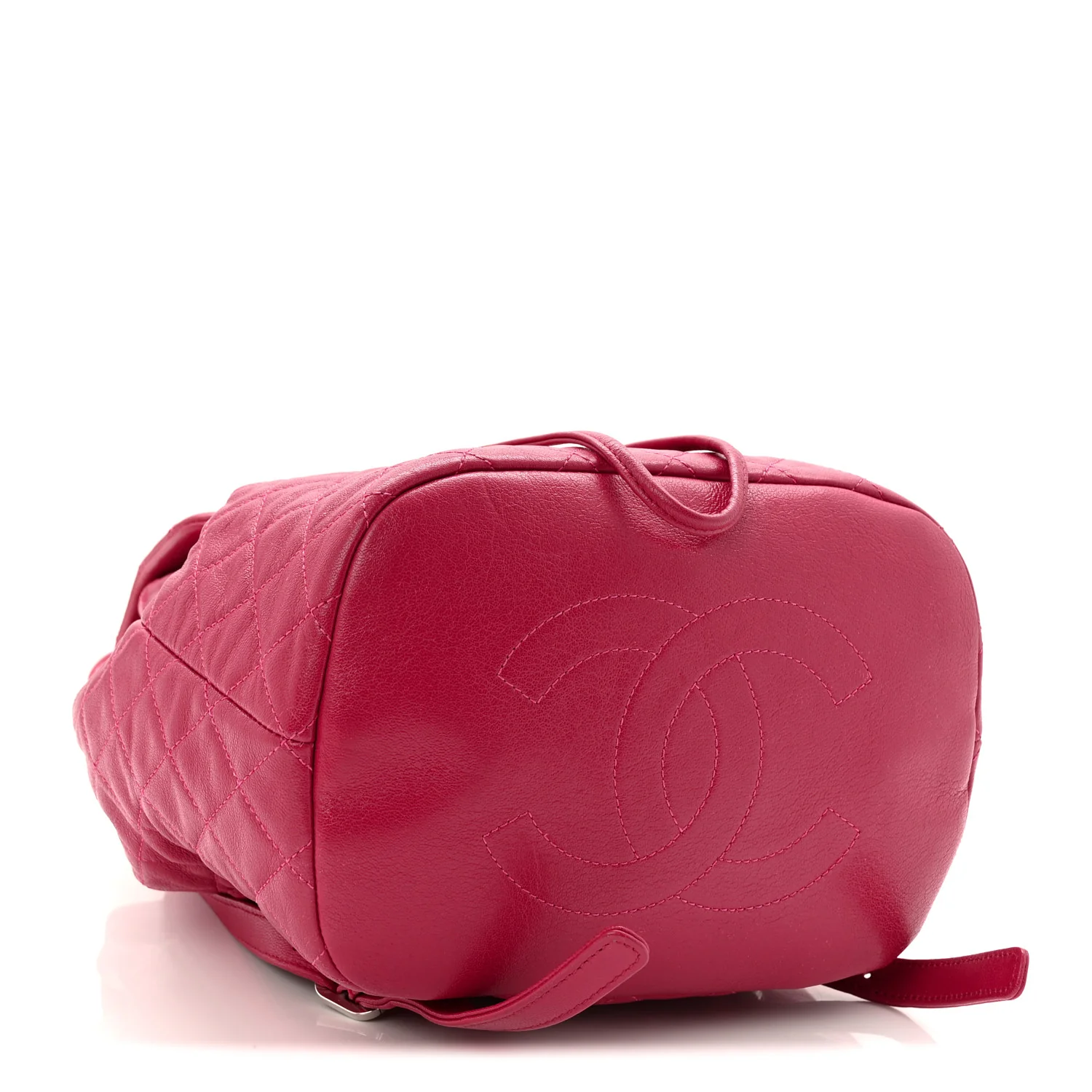 Calfskin Quilted Small Urban Spirit Backpack Dark Pink - Top Club