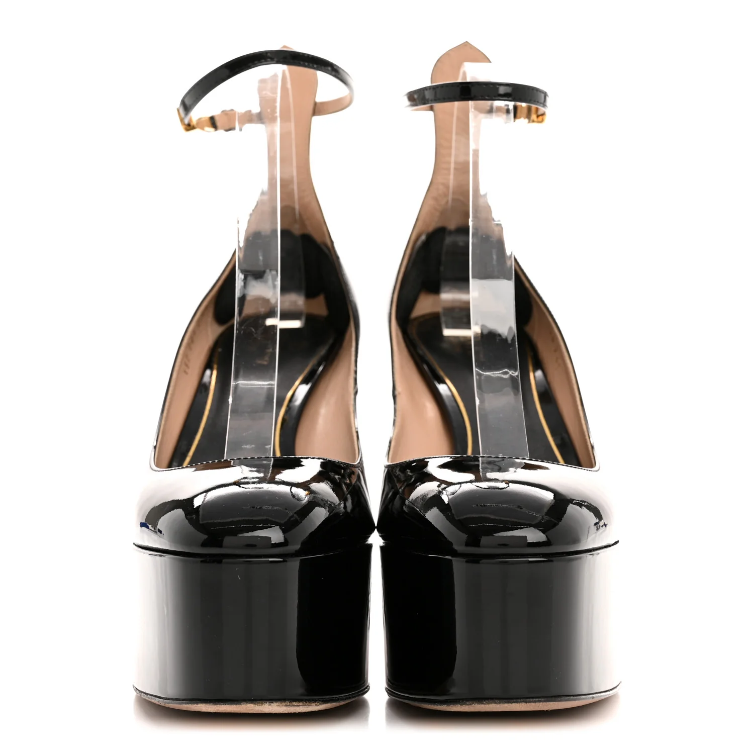 Patent Tan-Go 55/155mm Platform Pumps 41 Black - Top Club