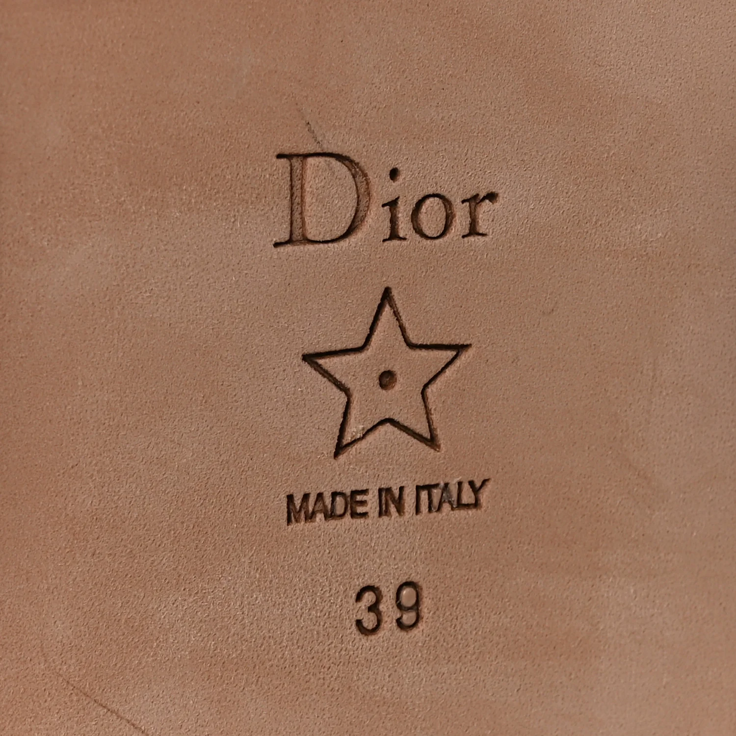 Calfskin C'est Dior Sandals 39 Cuir - Top Club