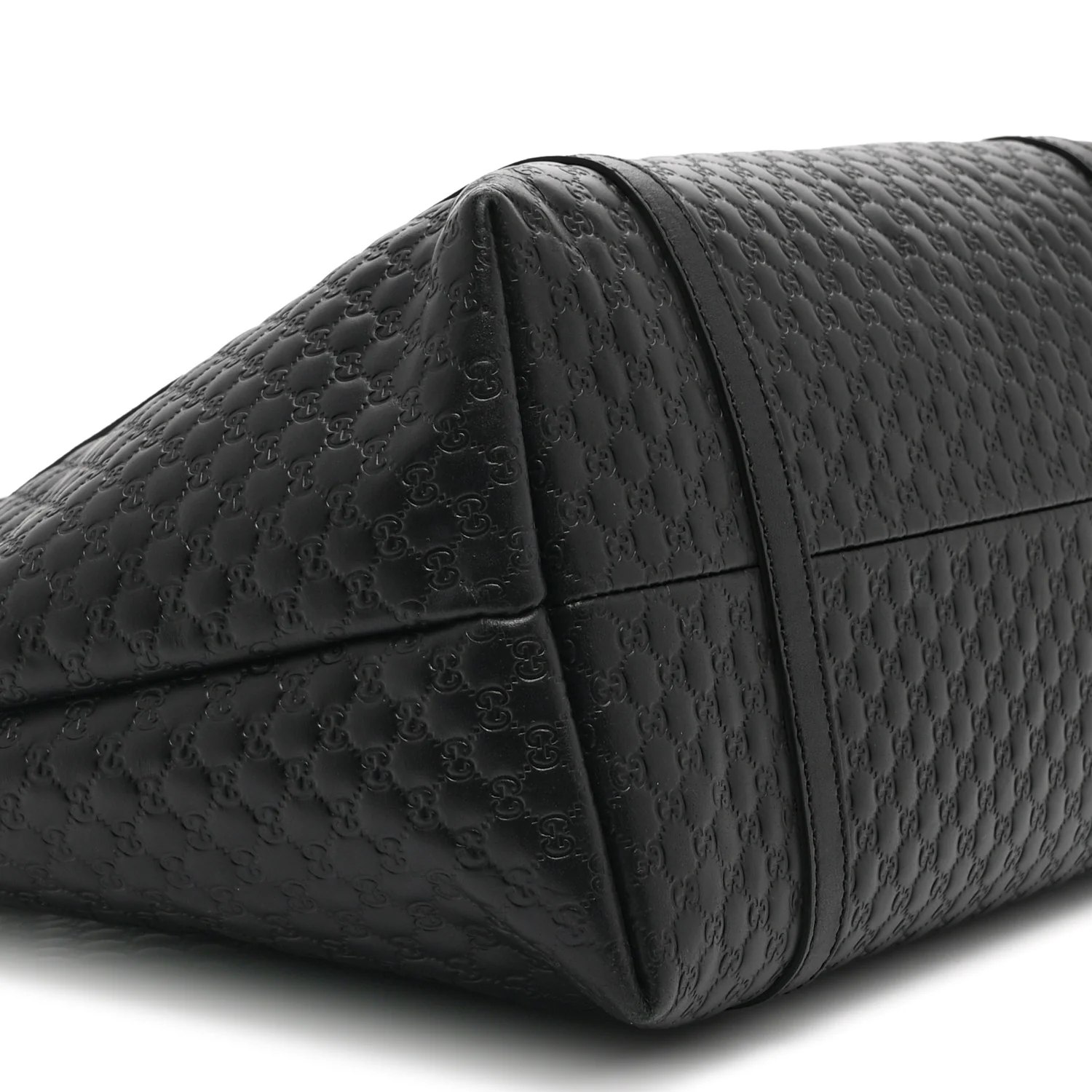 Microguccissima Medium Joy Tote Black - Top Club