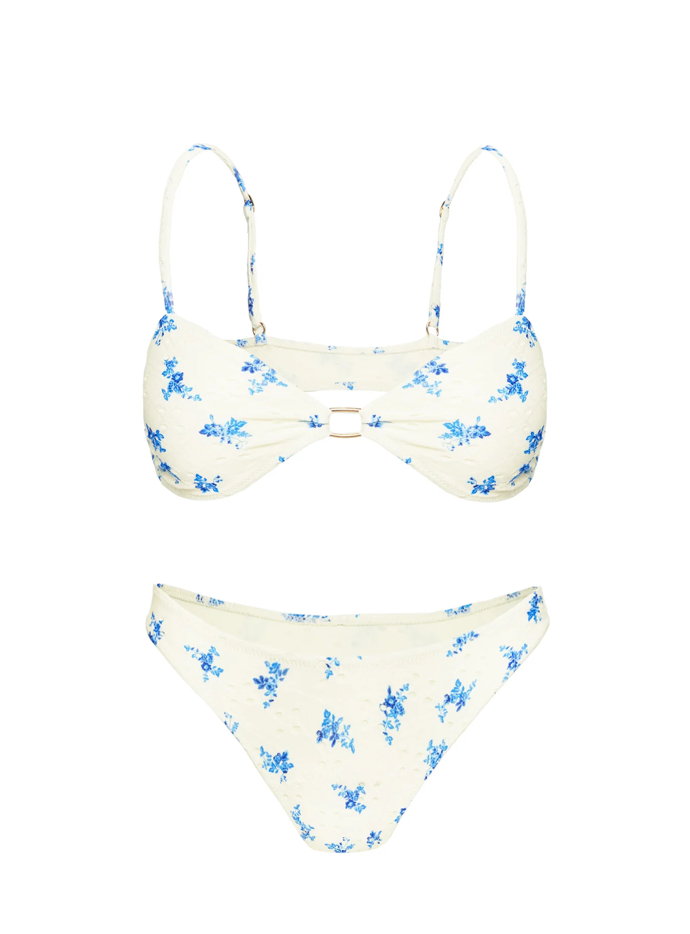 Paradisco Bikini Bottoms Yellow / Blue