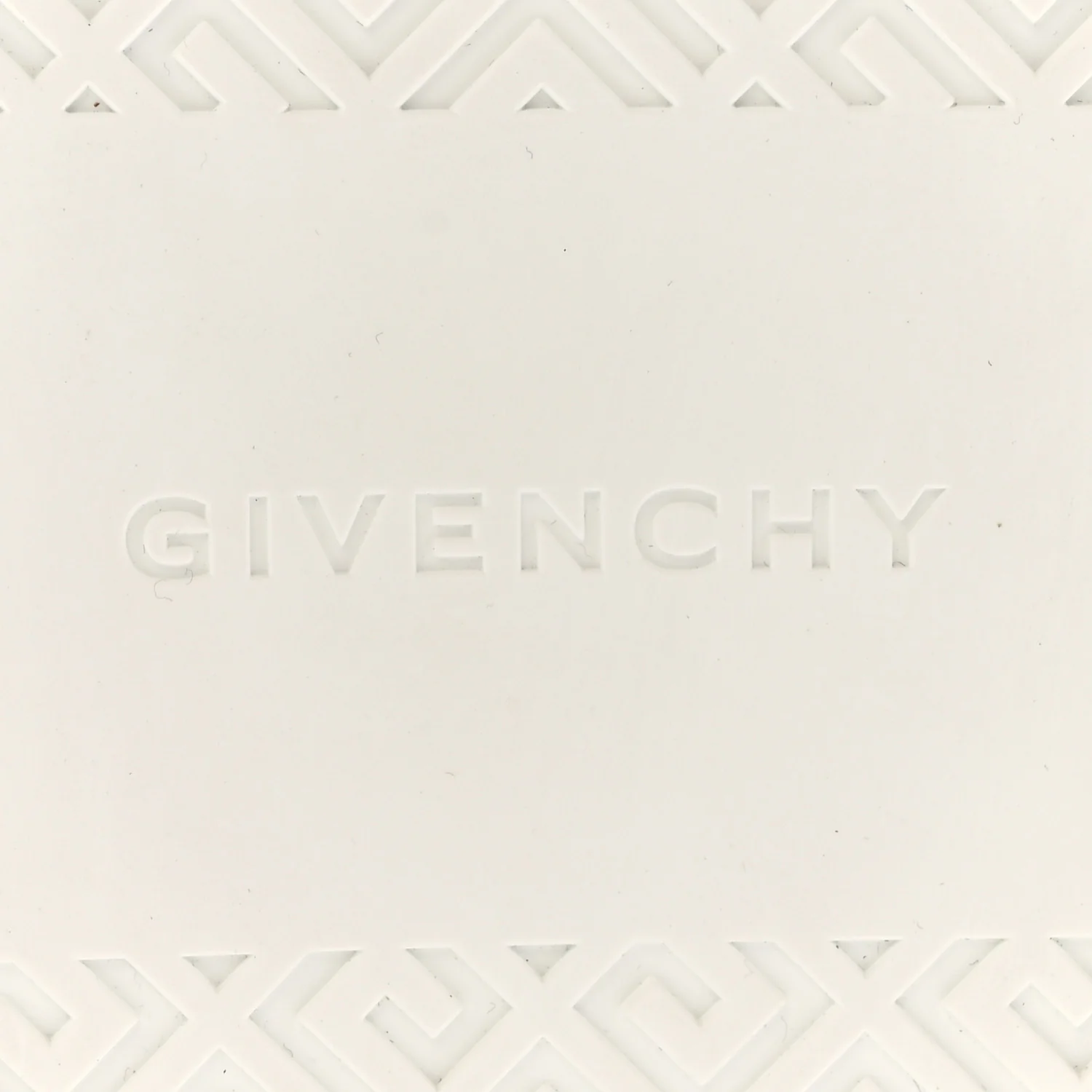 Calfskin Logo Debossed Town Sneakers 43 White - Top Club