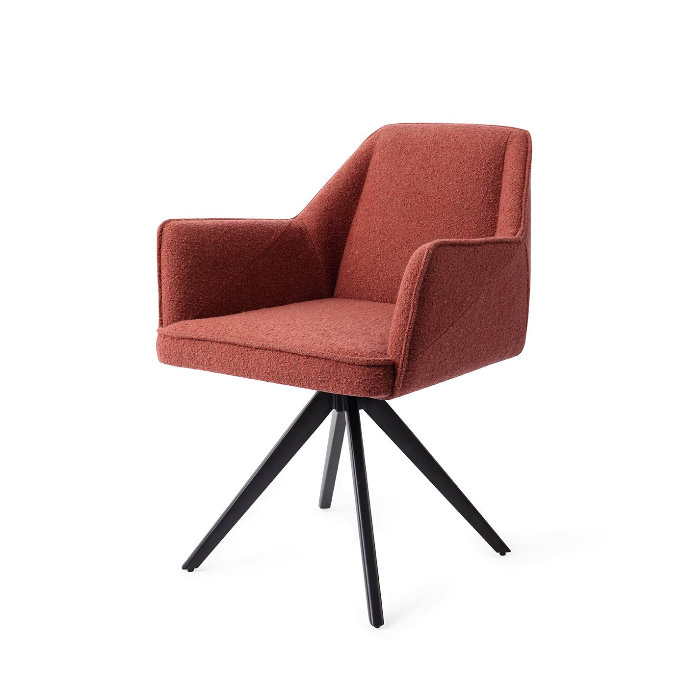 Tome Shabby Saffron Eetkamerstoel - Turn Black