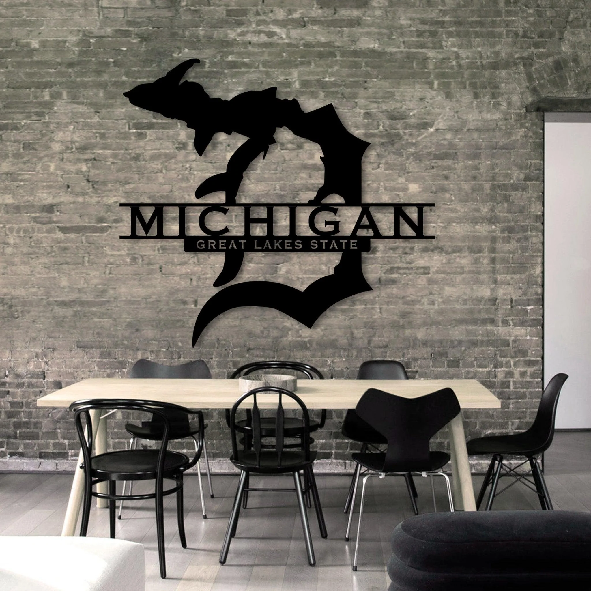 Michigan English D Wall Art - Alvarez Pro Painting LLC