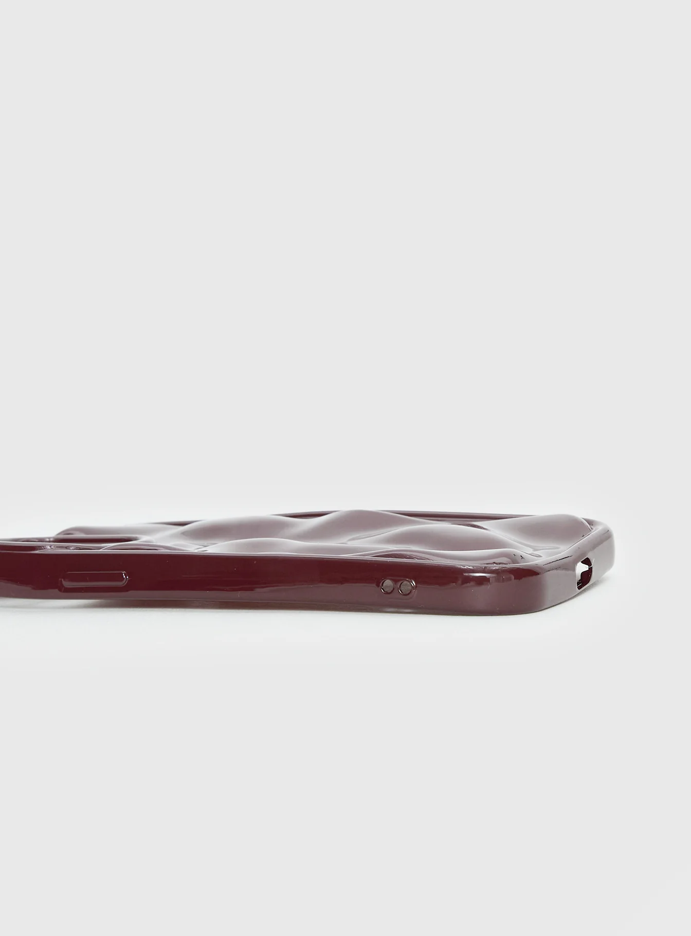 Clued In iPhone Case Burgundy