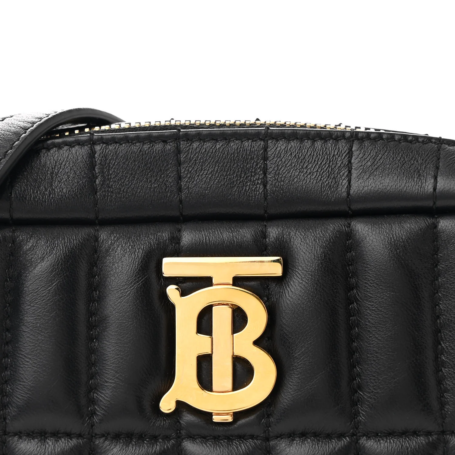 Calfskin Quilted Small Lola Camera Bag Black - Top Club