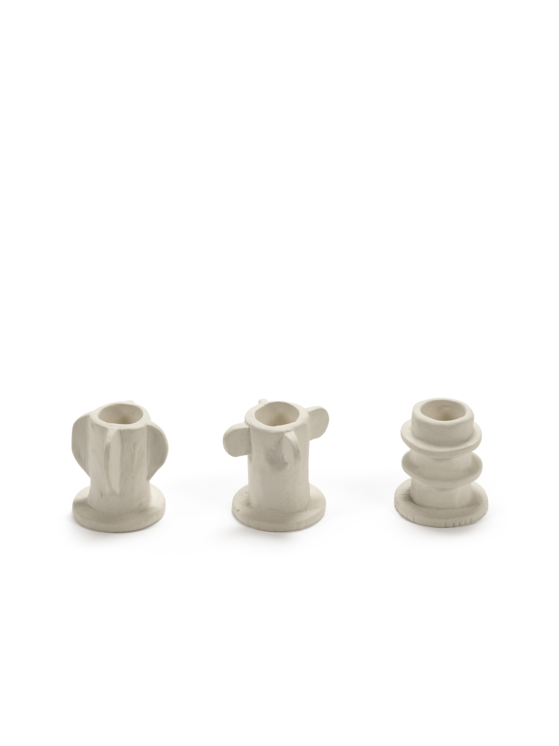 Kandelaar Molly 02 beige - set van 3