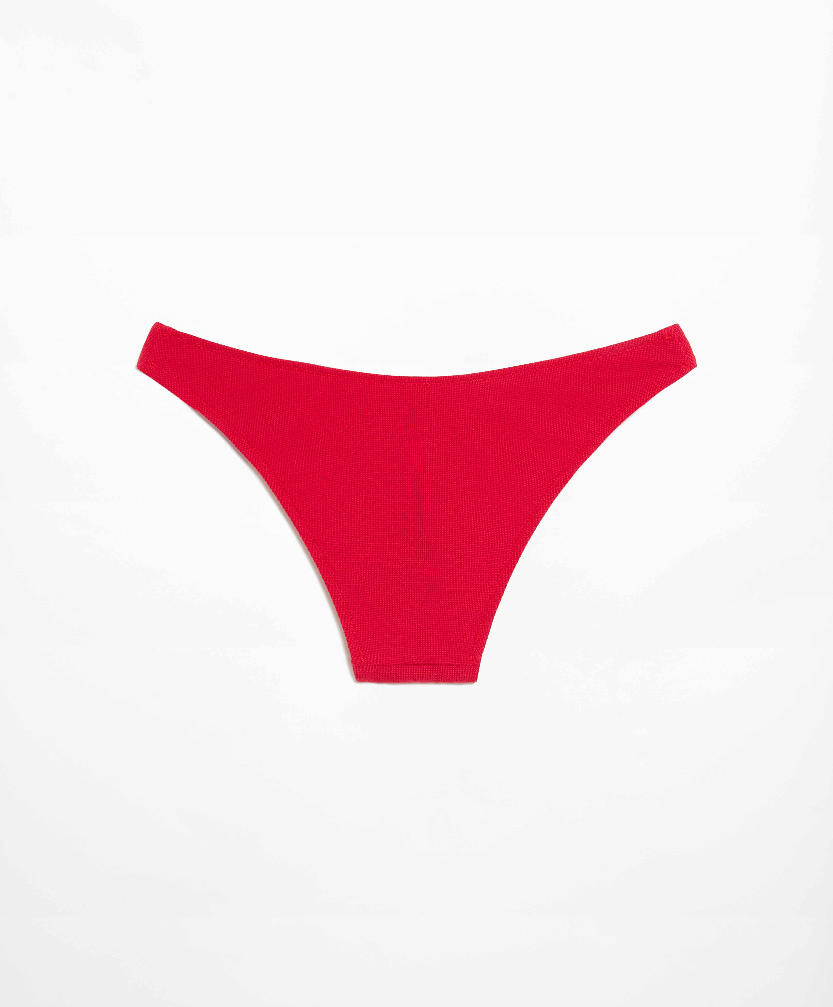 OYSHO Piqué medium-coverage U-cut bikini briefs