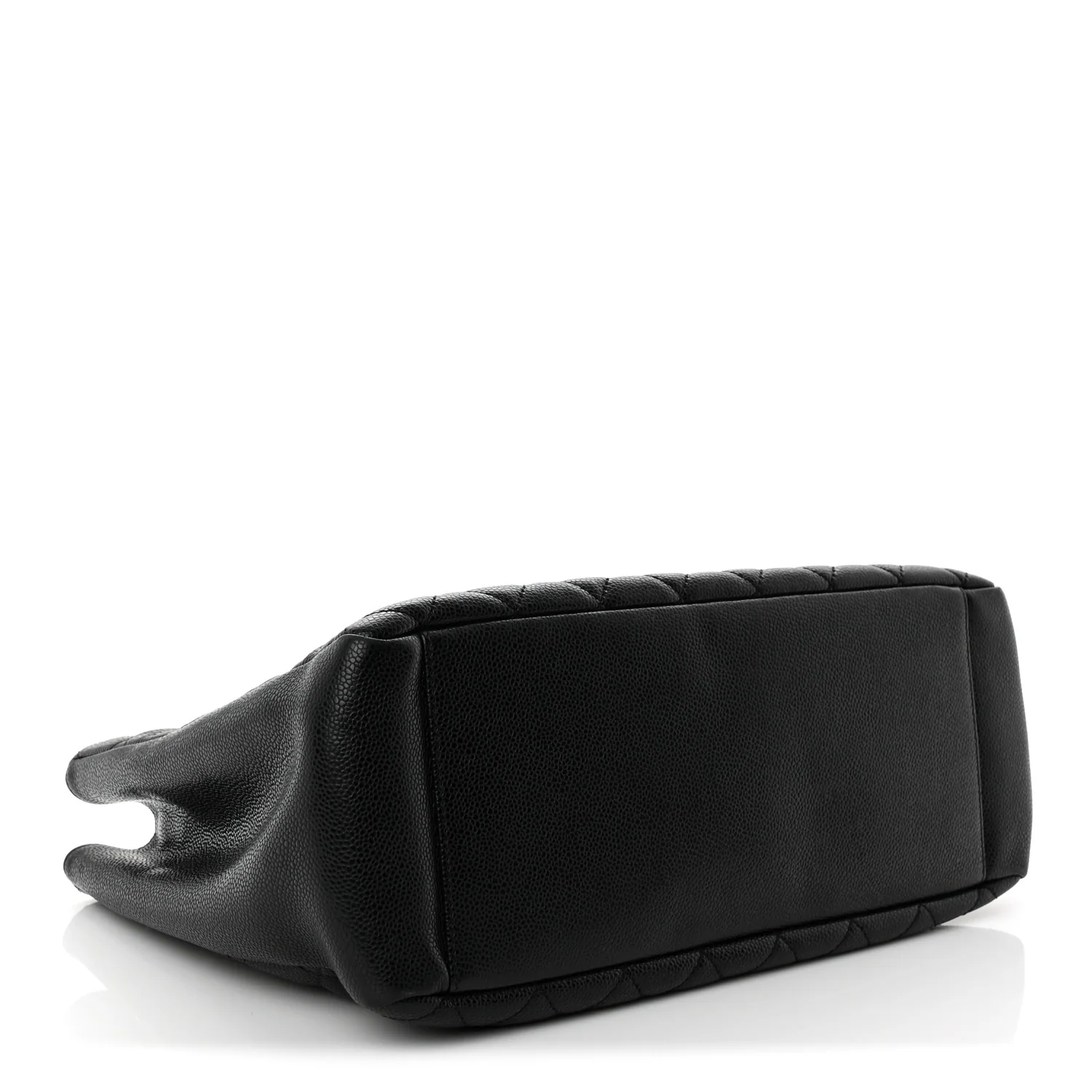 Caviar Quilted Grand Shopping Tote GST Black - Top Club