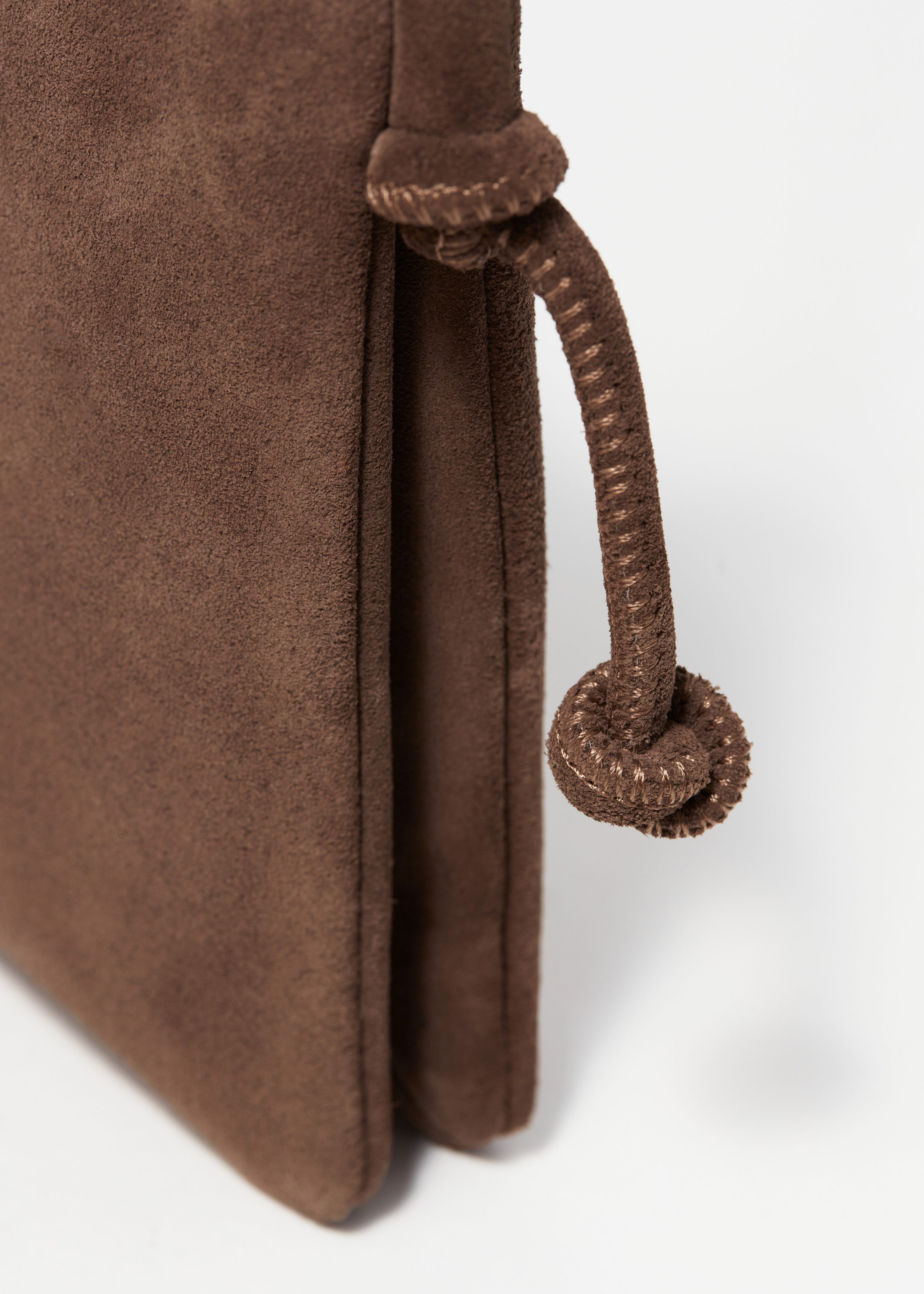 & Other Stories SMALL SUEDE CROSSBODY BAG