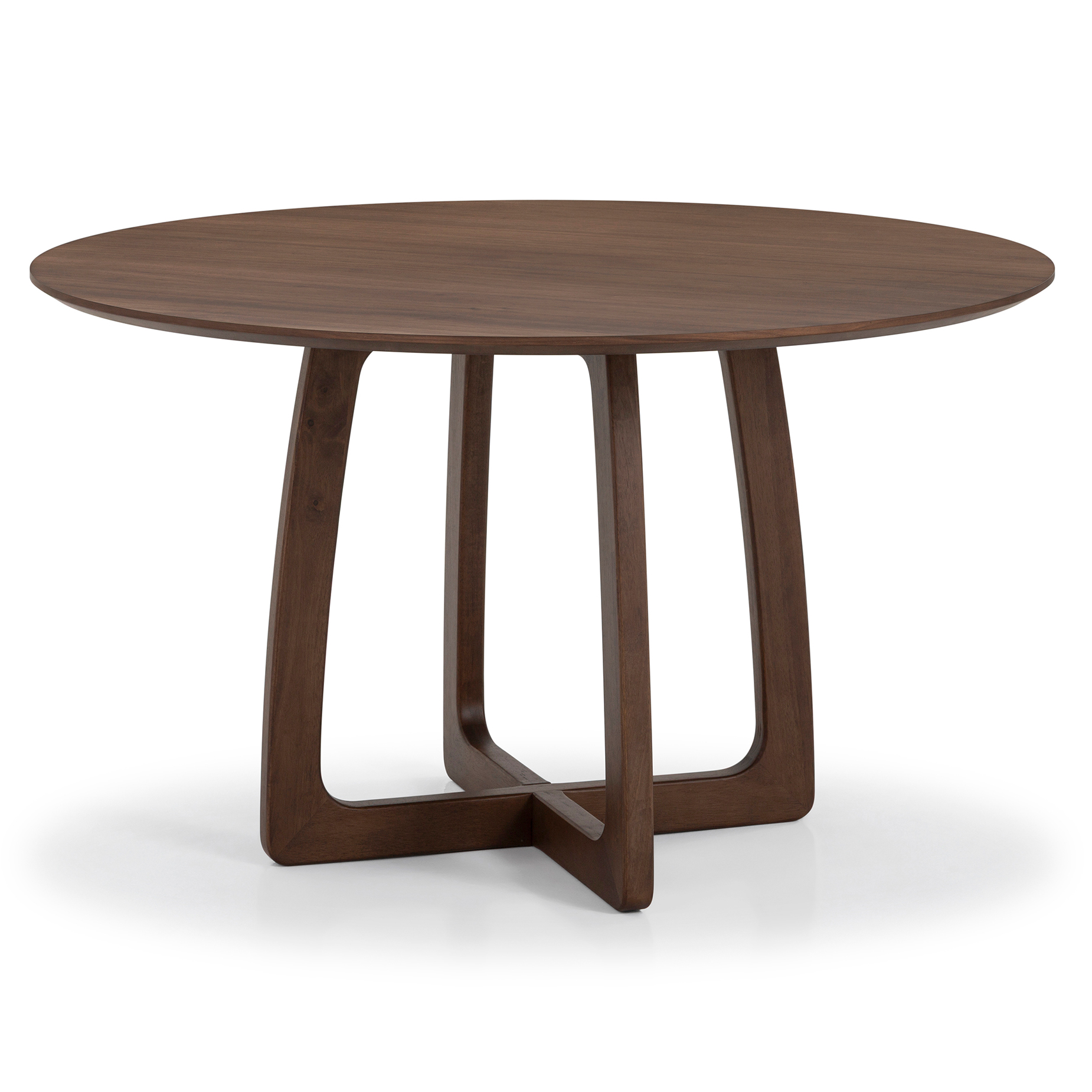 Eettafel Kaia walnoot Ø130 cm