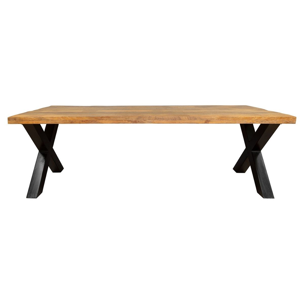 Tafel Maas rechthoekig X-poot 240cm