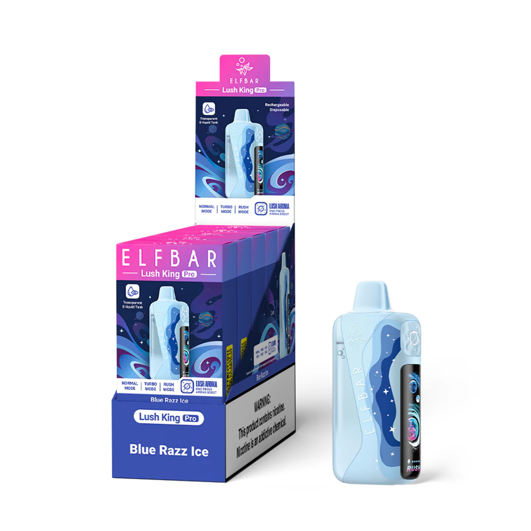 ELFBAR Lush King Pro Rechargeable Disposable Vape (All Flavours)