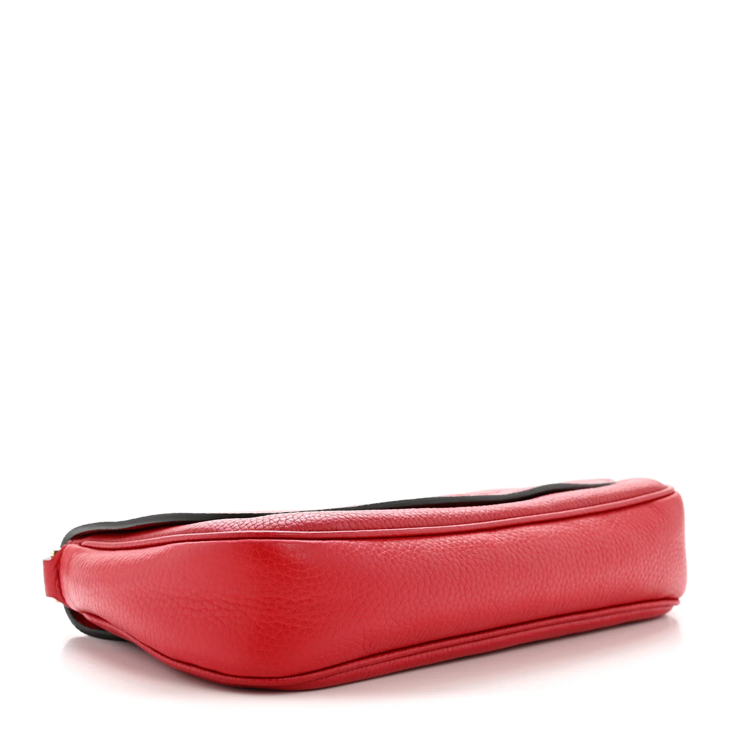 Pebbled Calfskin Medium Soho Flap Crossbody Tabasco Red - Top Club