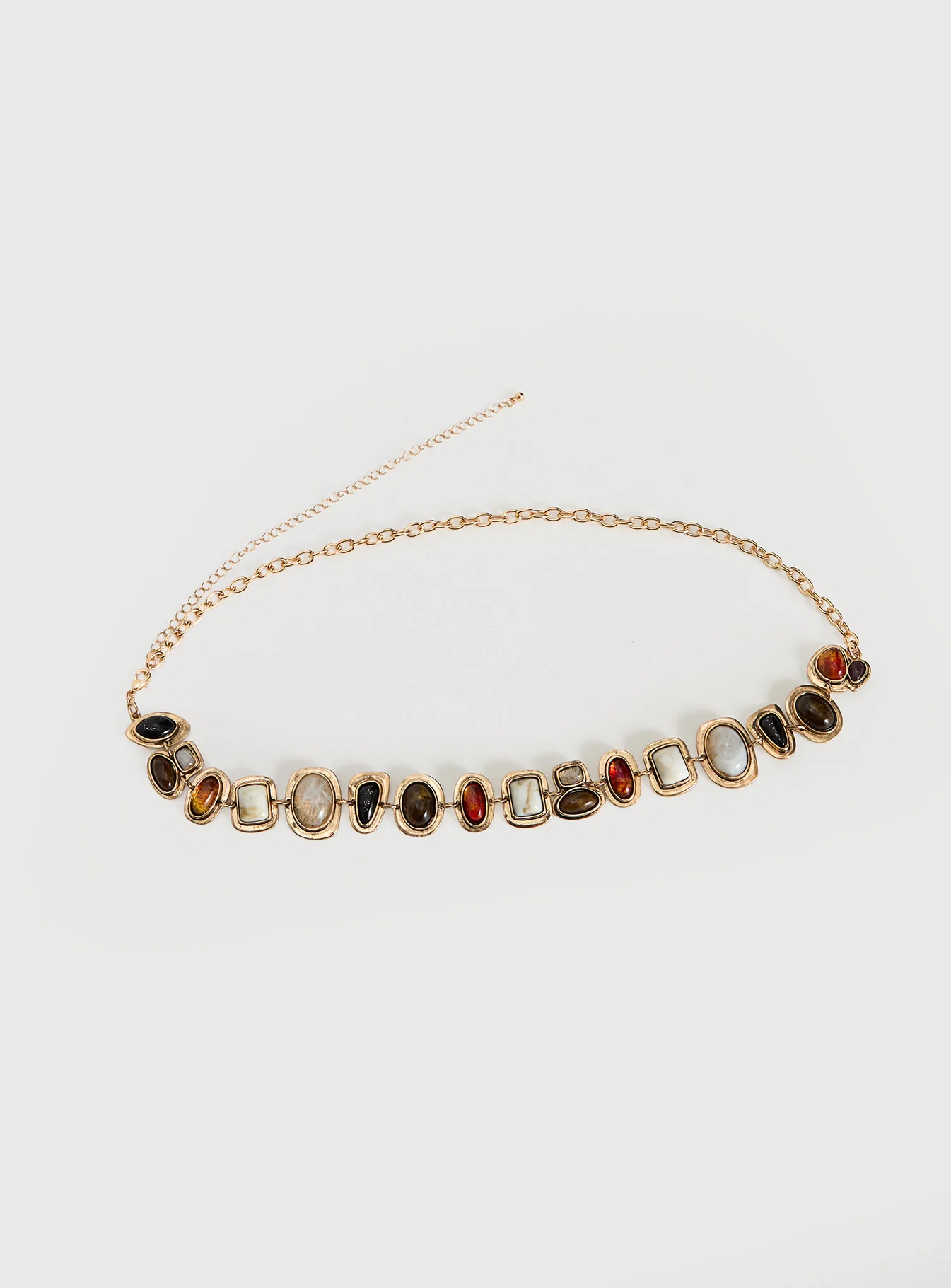 Aradia Gemstone Chain Belt Multi