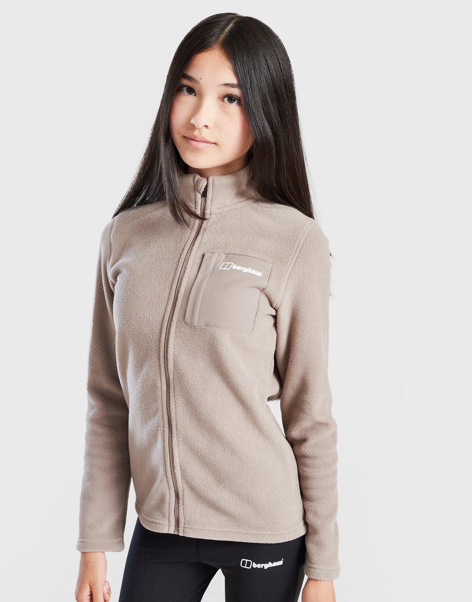 Berghaus Girls' Full Zip Fleece Top Kinder