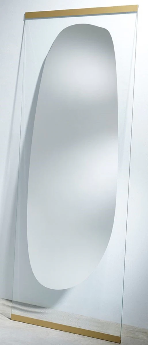 Designer mirror gold 71 x H. 178 cm - Elegant wall mirror - Luxury collection