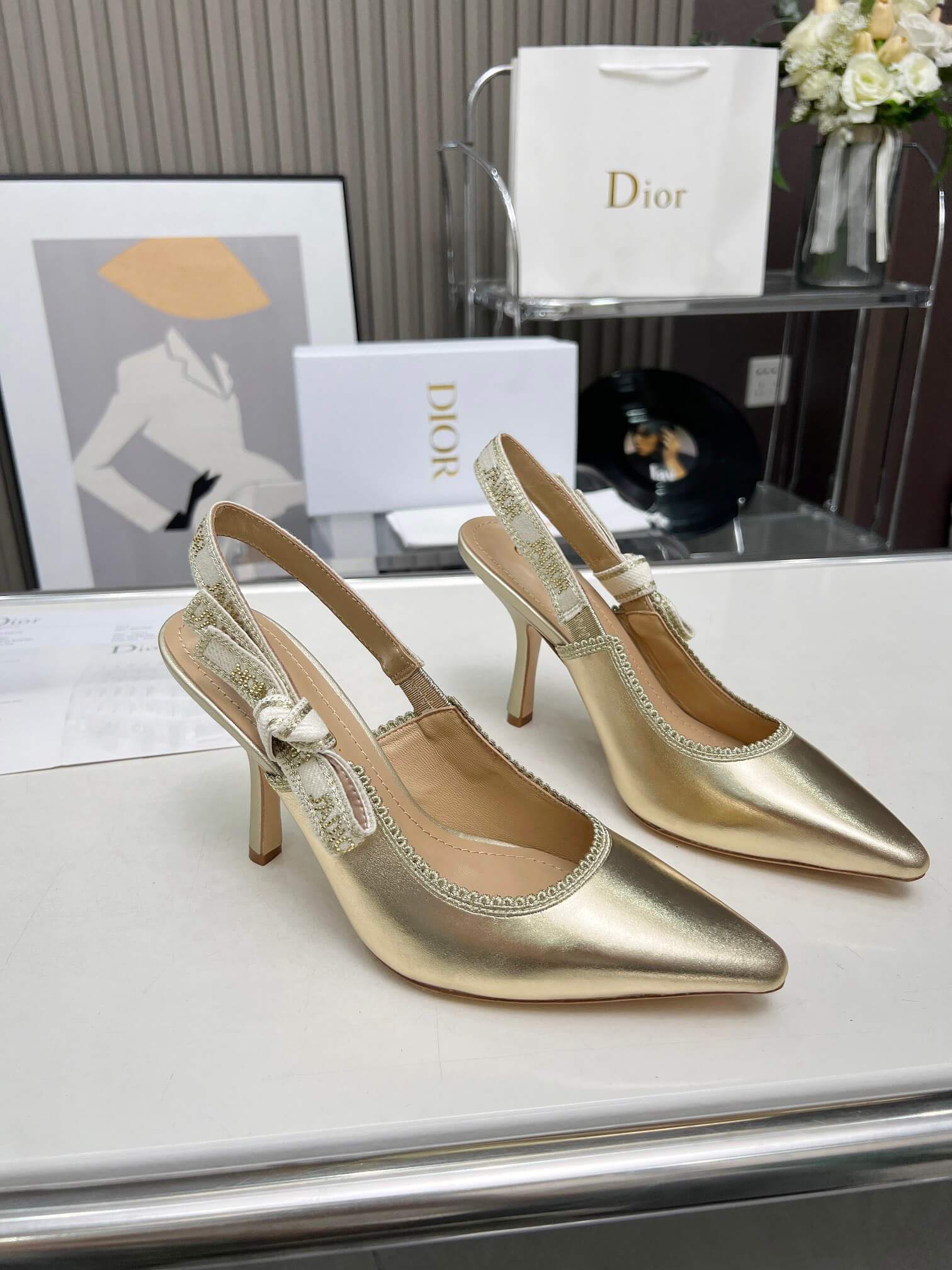 J Adior Slingback Pump - Top Club