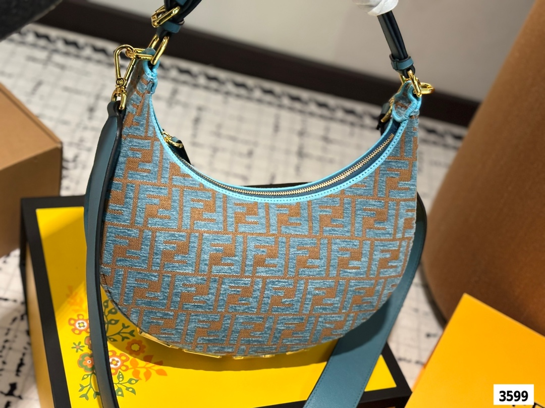 Fen 2025 new arrival graphy moon bag size:30 * 16cm - Top Club