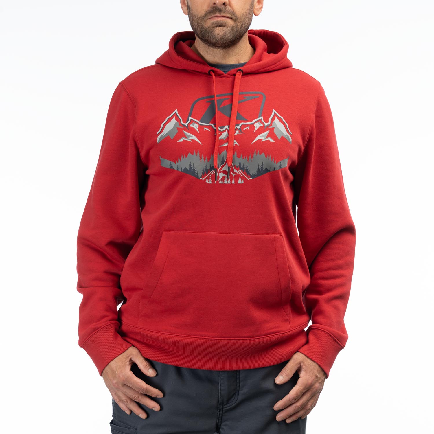 Lace side pullover hoodie