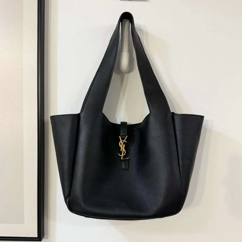 Y Leather Bea Tote Bag size: H28cm x W50cm x D18cm - Top Club