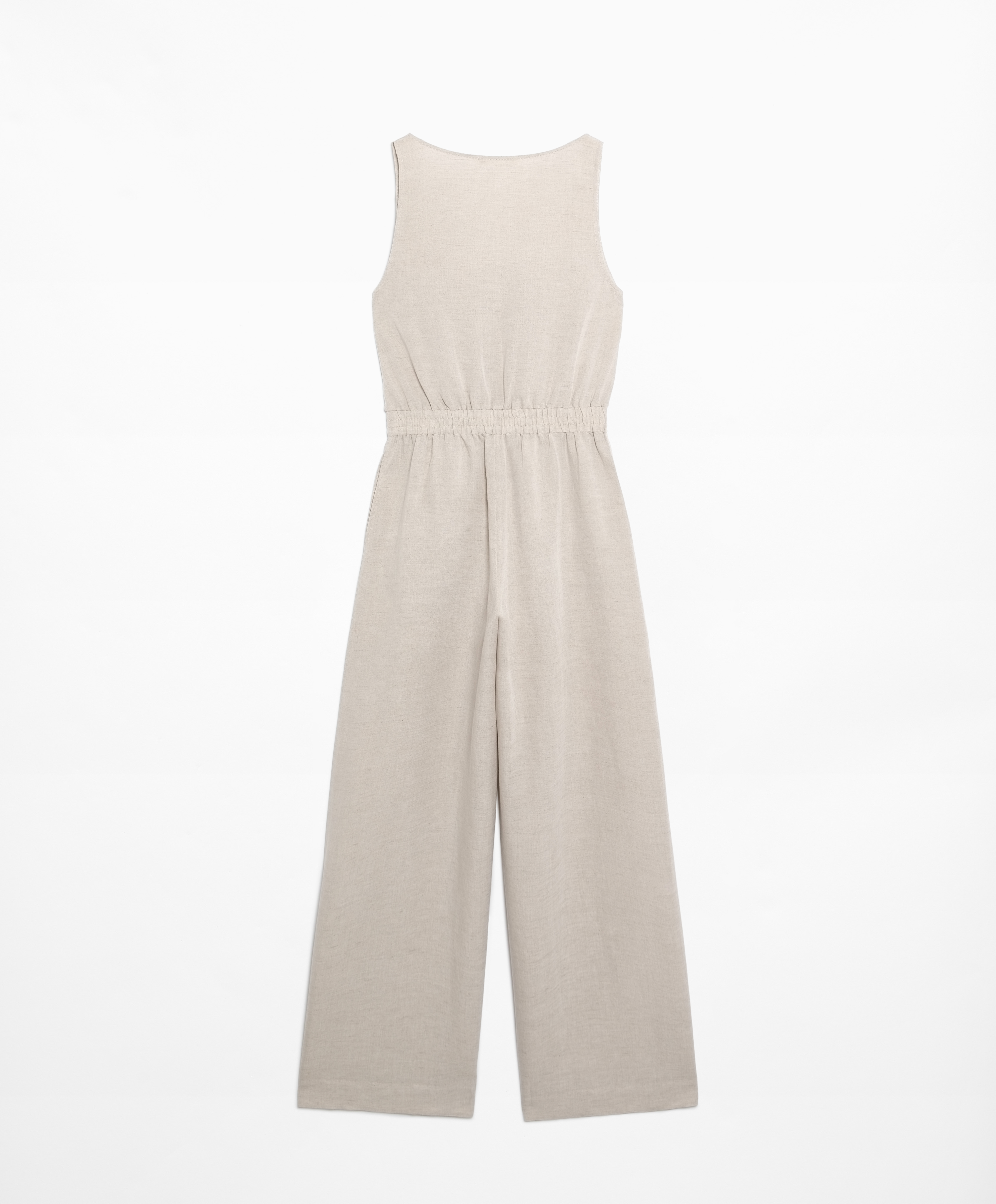 OYSHO Linen blend long jumpsuit