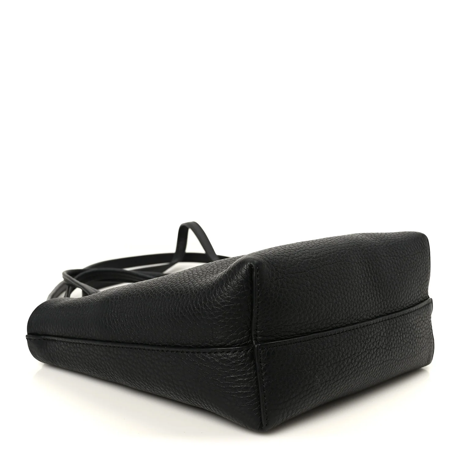 Grained Calfskin Small Park Tote Black - Top Club