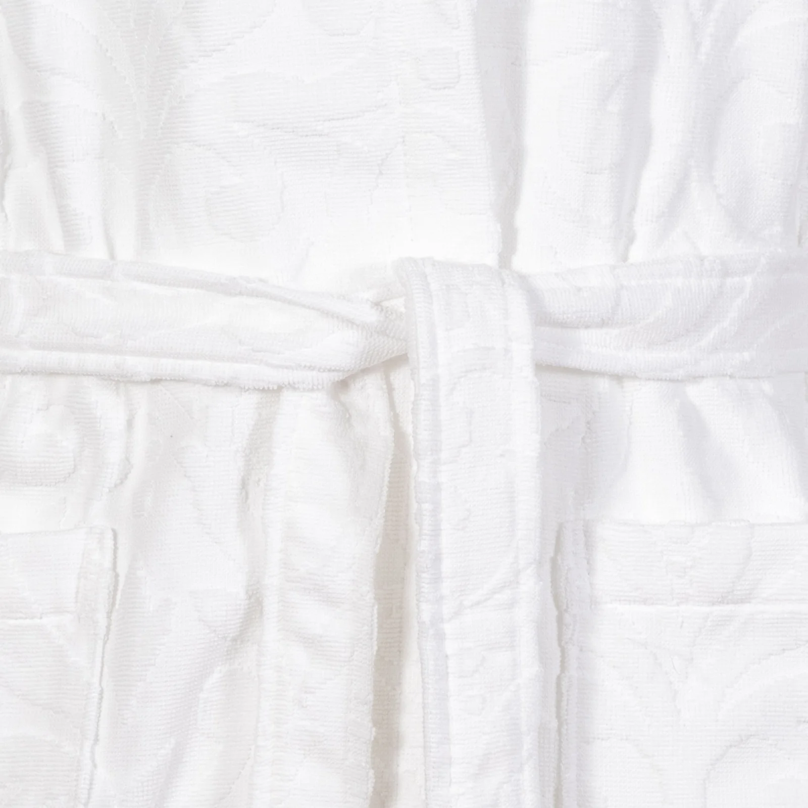 Accappatoio Con Cappuccio In Spugna Venezia Xxl Bianco Carrara