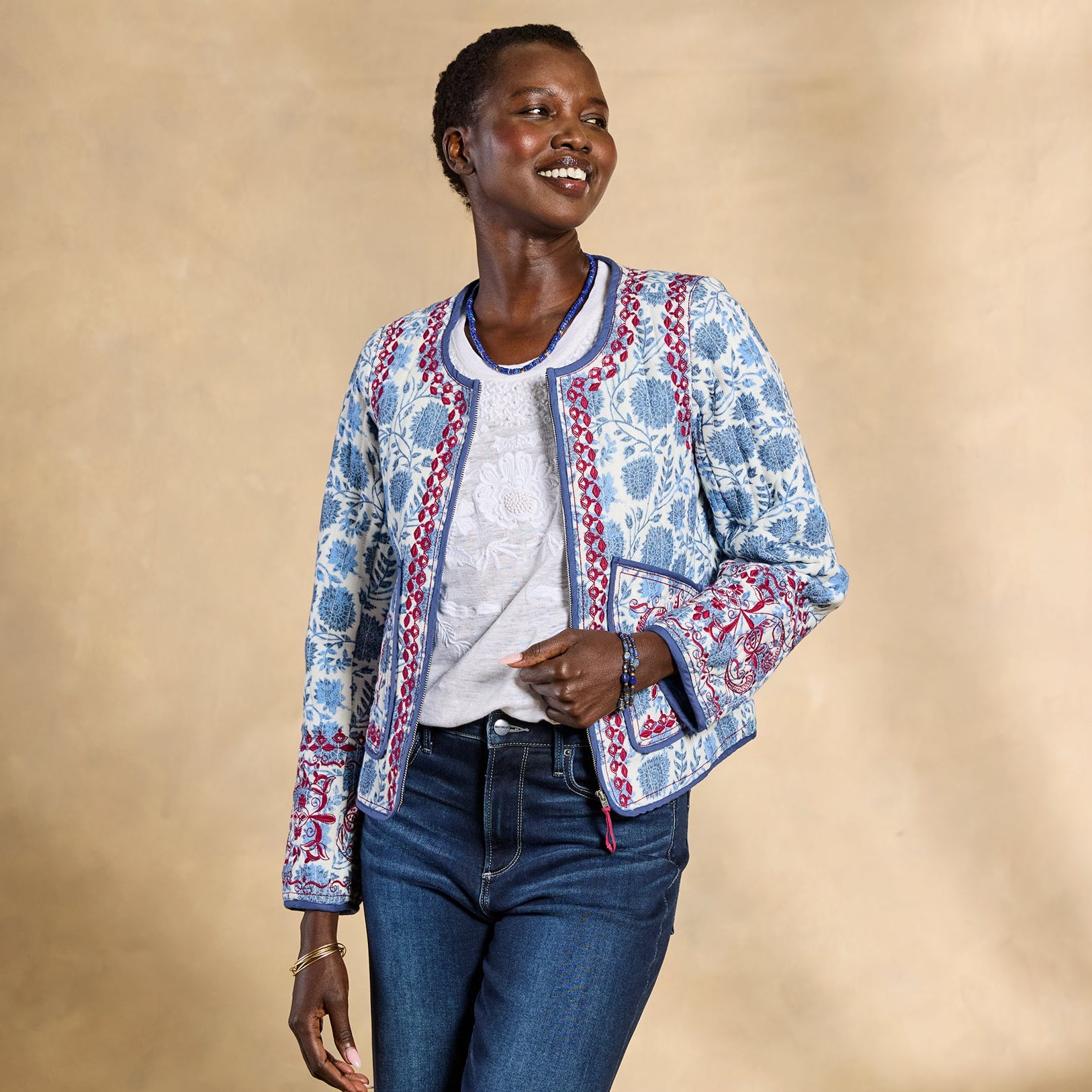 Belva Quilted Jacket - Sundance Living