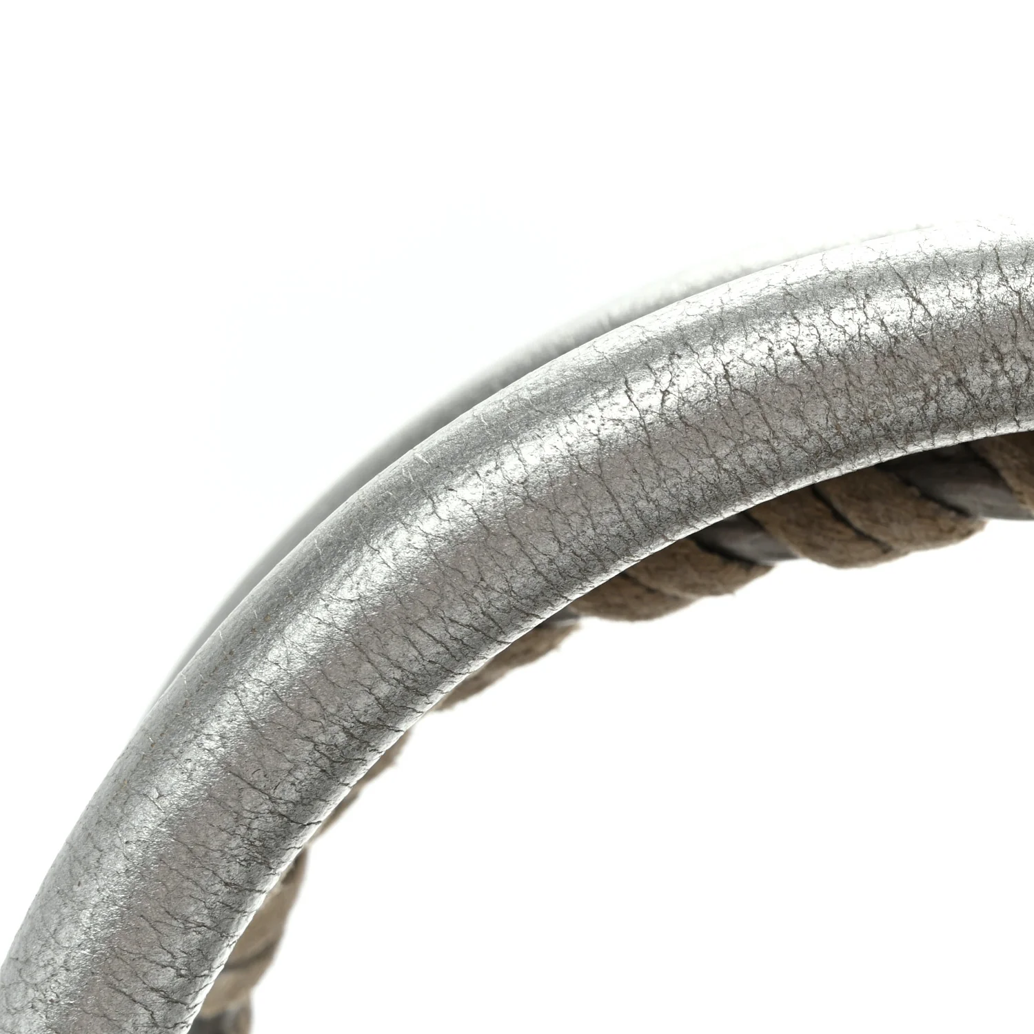 Metallic Agneau Giant 12 Silver Hardware City Gris Aluminum - Top Club