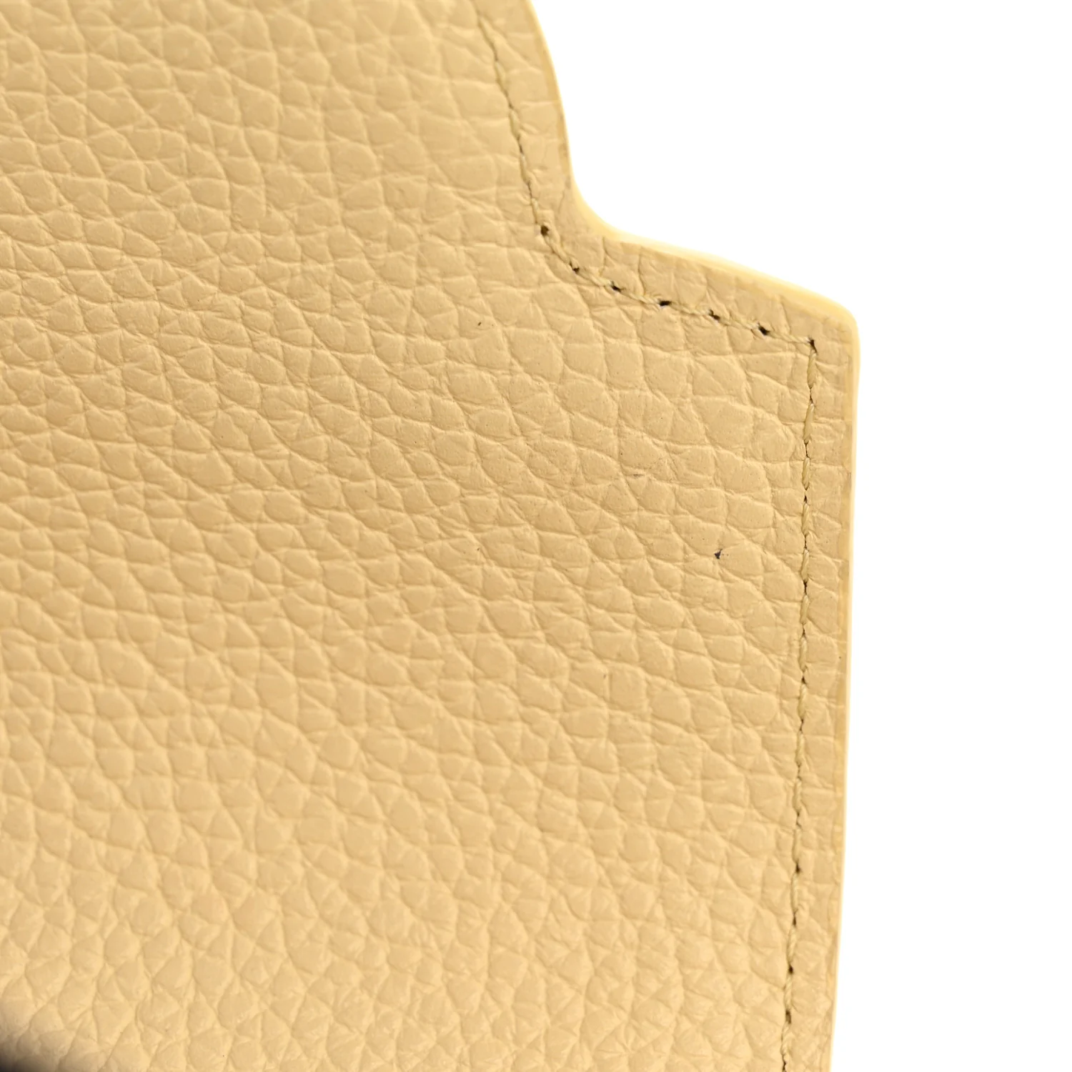Taurillon Snakeskin Mini Capucines Banane - Top Club