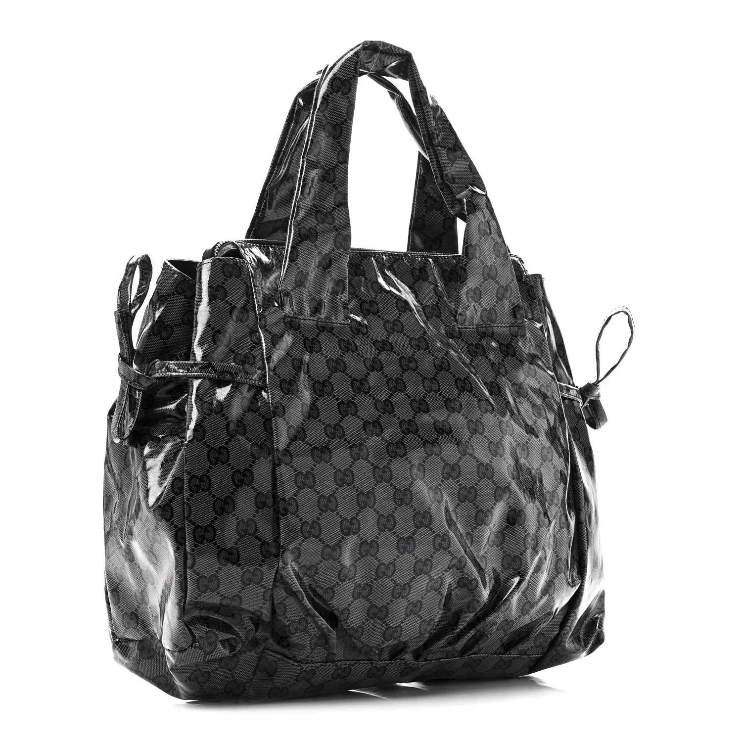 Crystal Monogram Hysteria Tote Navy Blue - Top Club